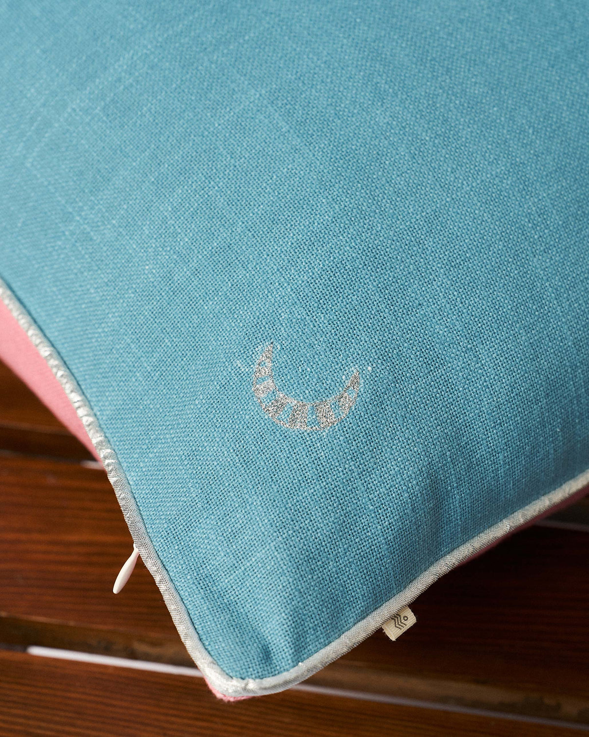 River Blush Reversible Cushion Cover