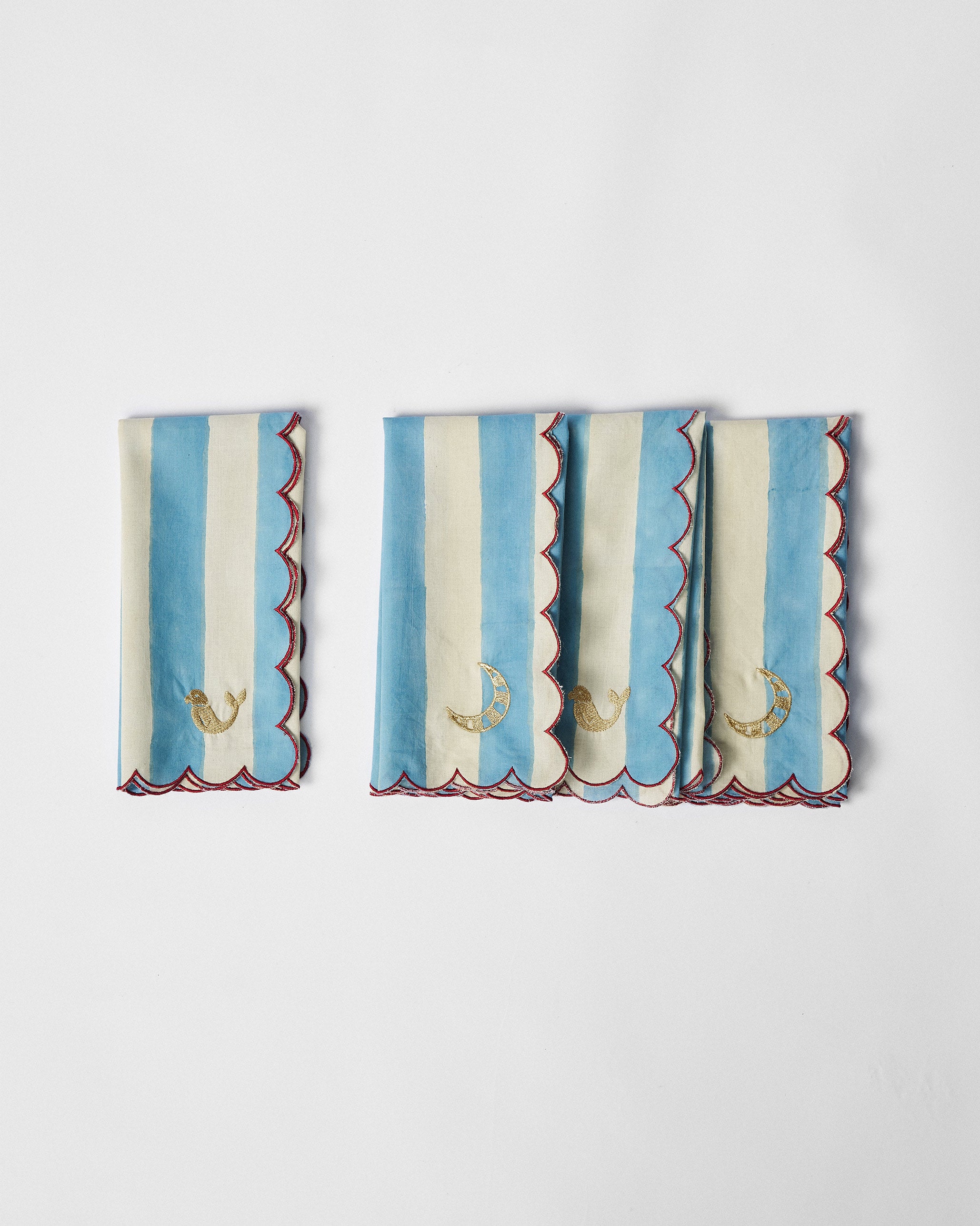 River Stripes Napkin - Set of 4