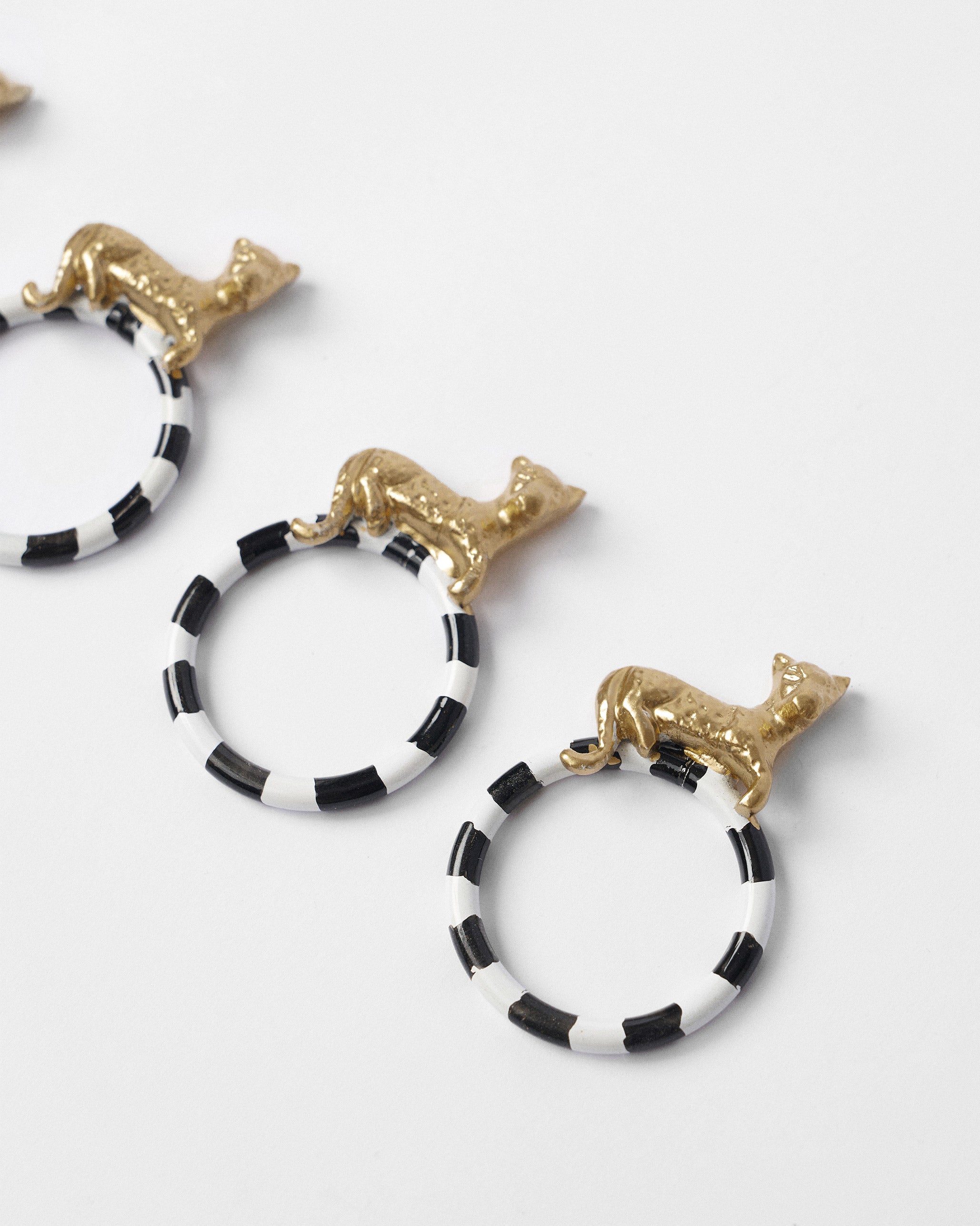 Leopard Napkin Ring - Set of 4