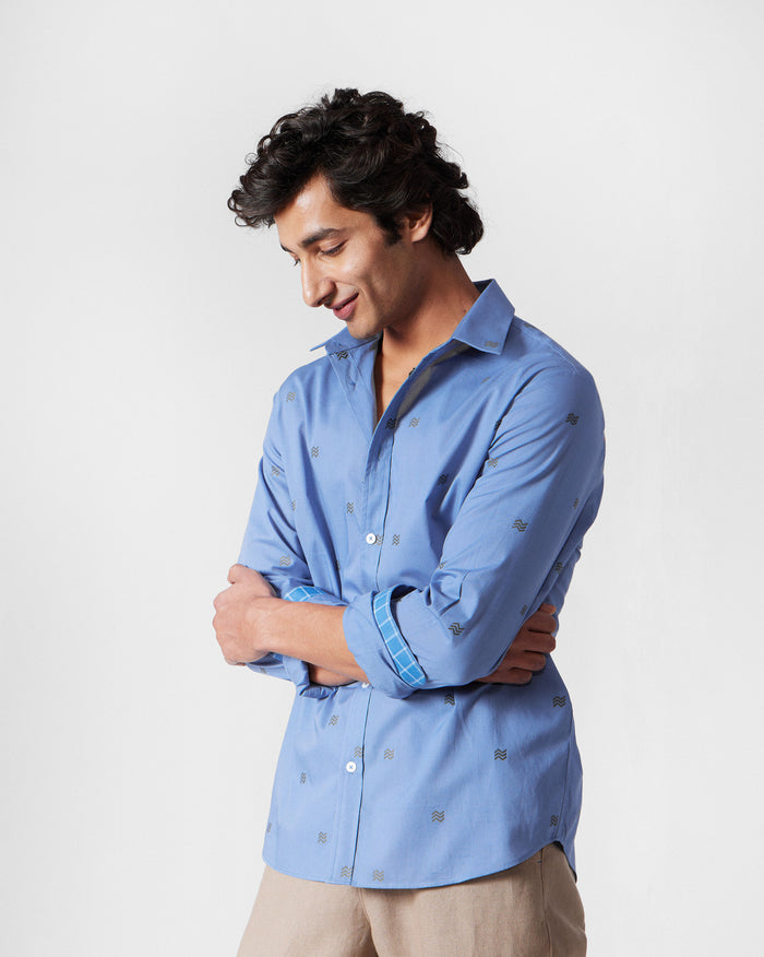 Sindhu Shirt - Blue