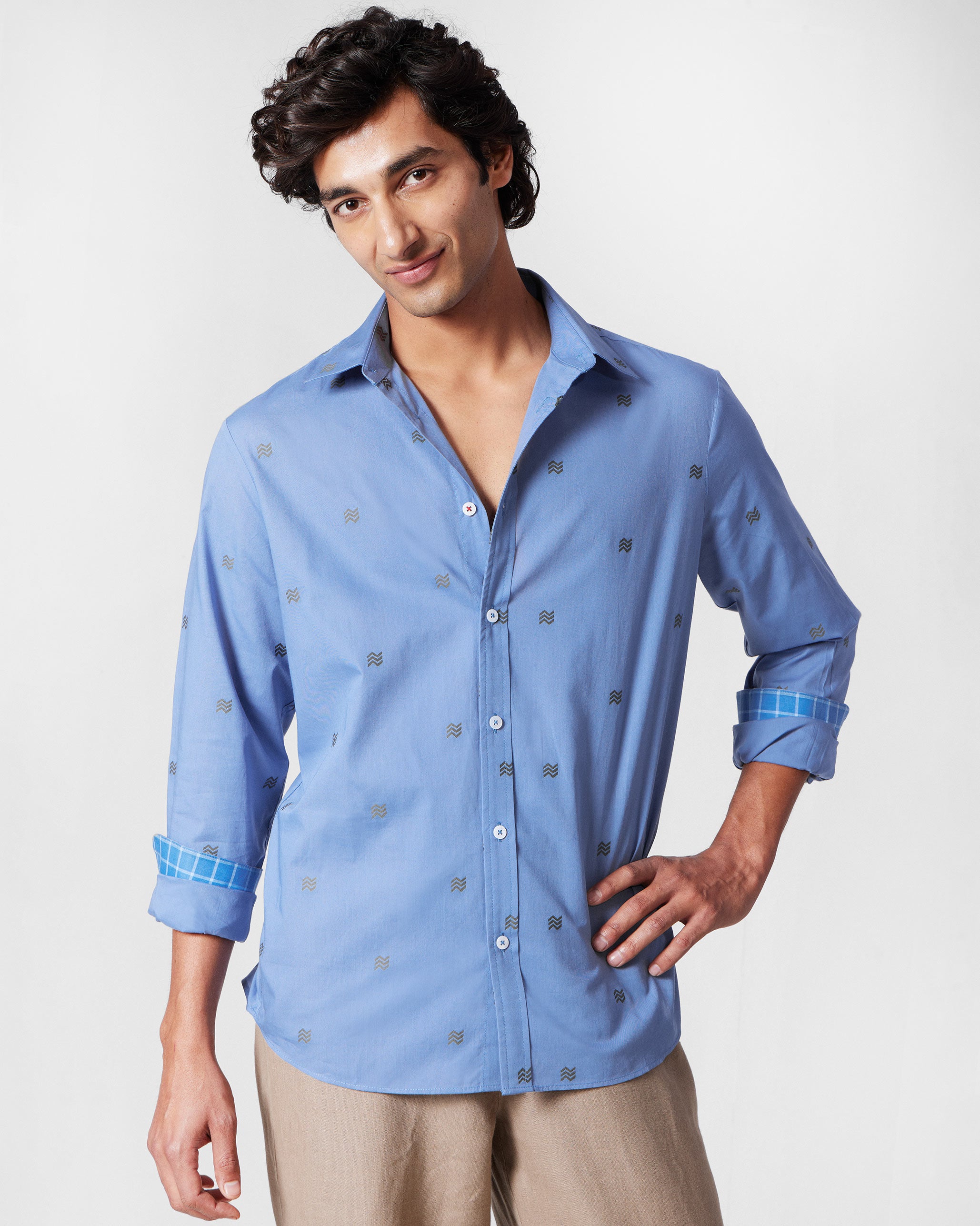 Sindhu Shirt - Blue