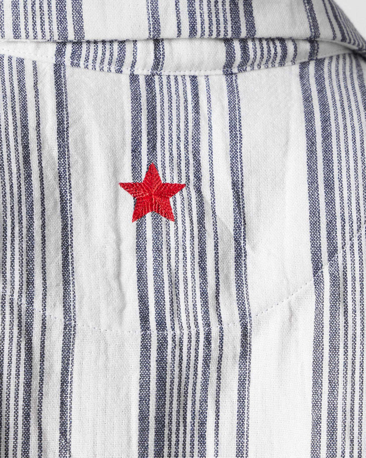 Mistari Shirt - Charcoal & Ivory Stripes