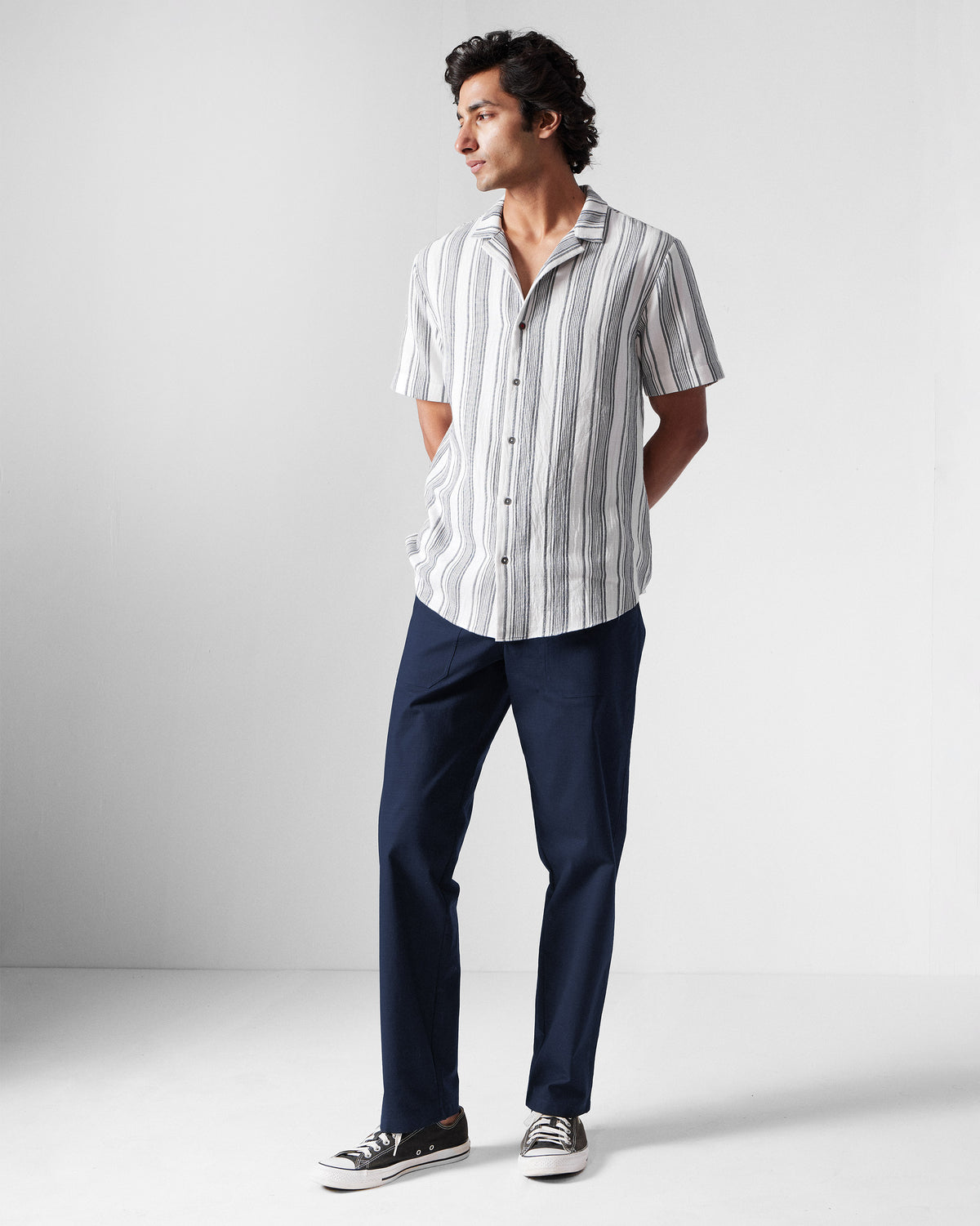 Zar Pants - Navy thumbnail 4