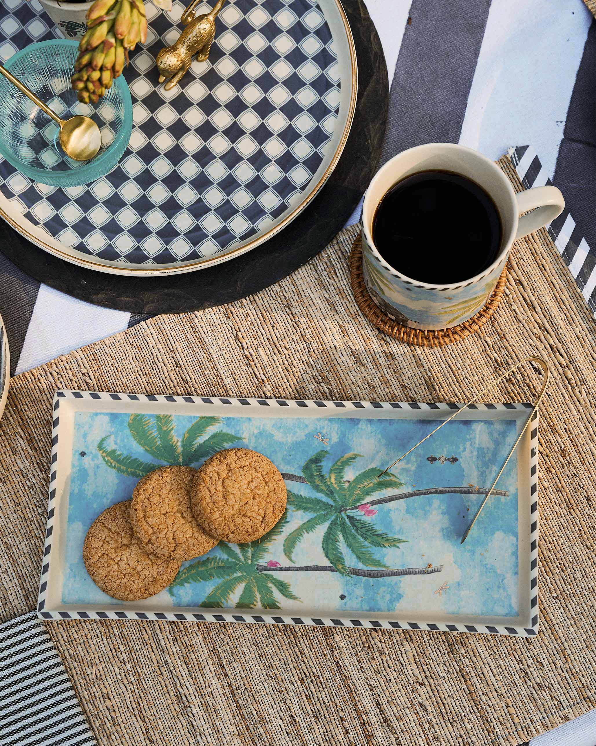 Haathi Cookie Tray with Tong