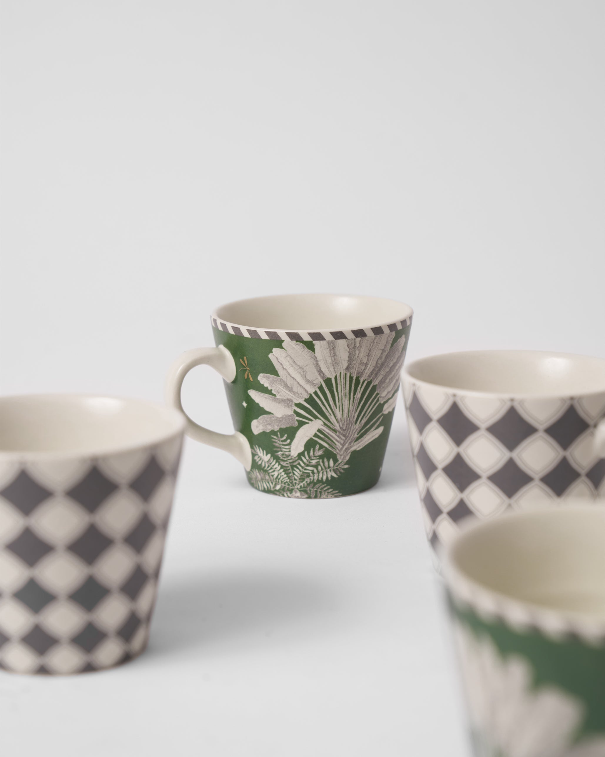 Kandy Espresso Mugs - Set of 4