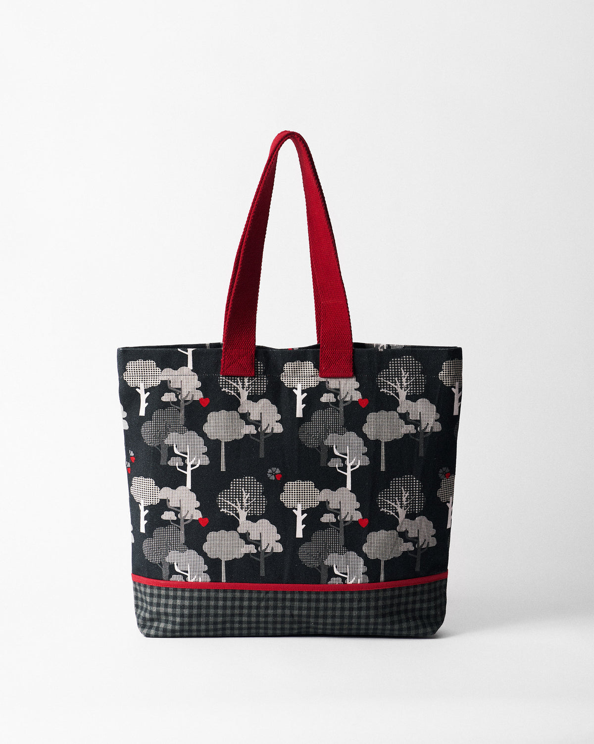 Bagan Tote - Black & Charcoal thumbnail 4