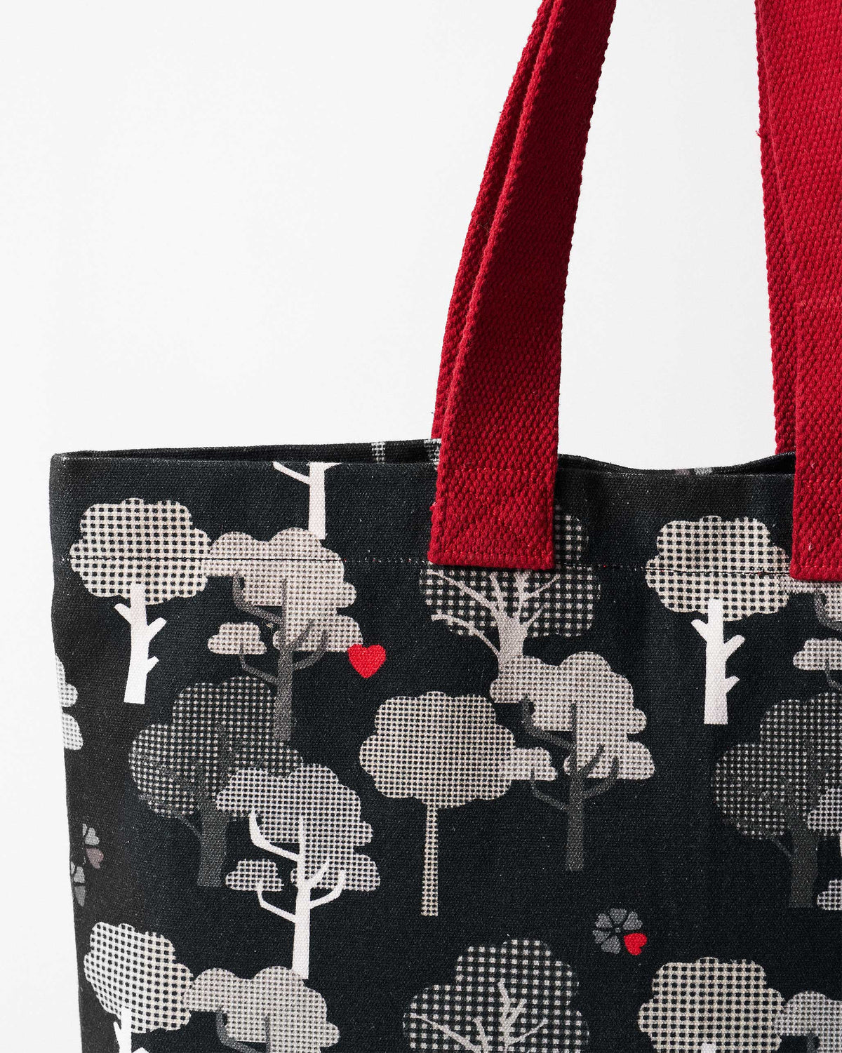 Bagan Tote - Black & Charcoal thumbnail 5