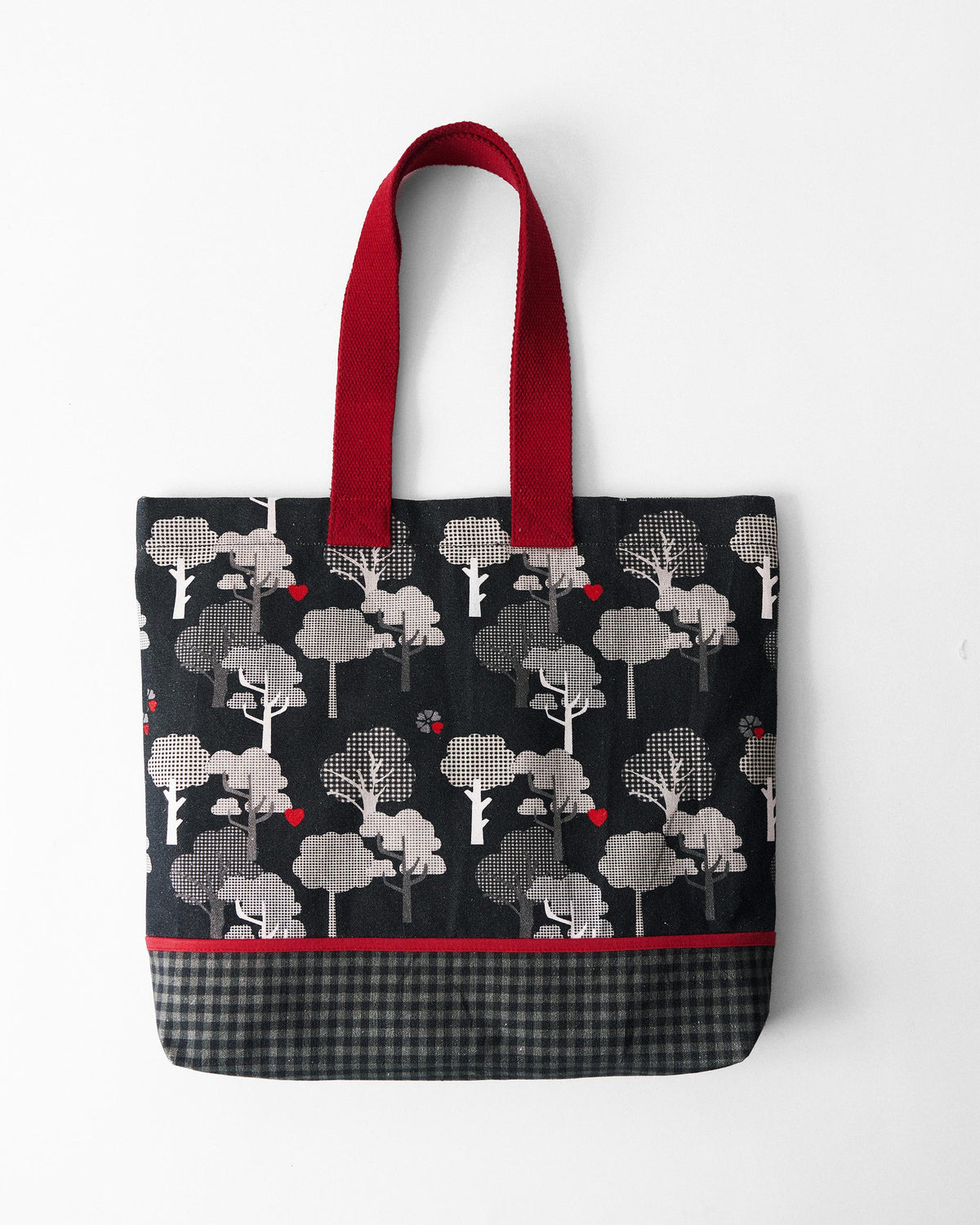 Bagan Tote - Black & Charcoal thumbnail 6