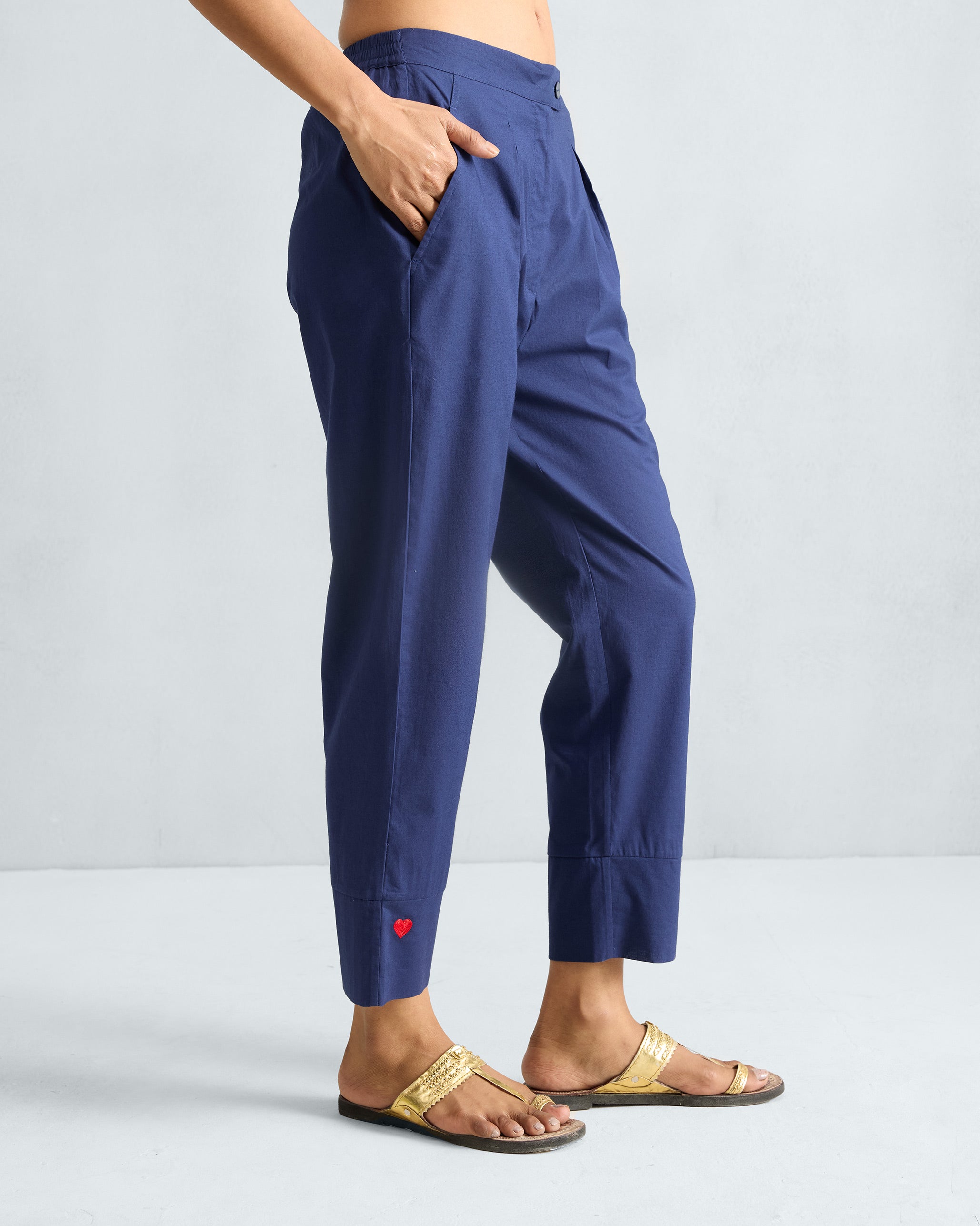 Narrow Pants - Ink Blue