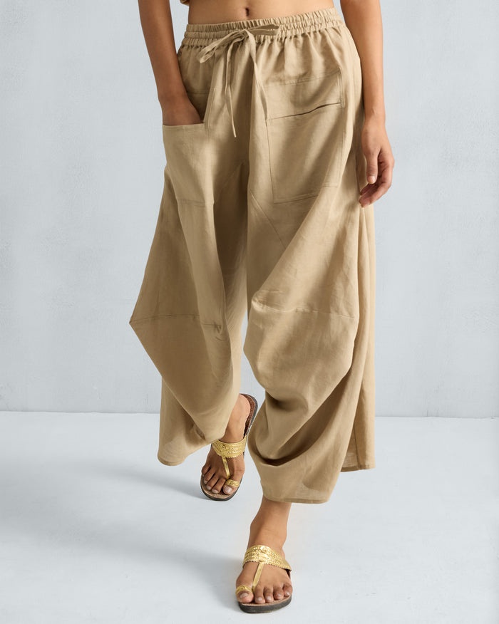 Yoka Trousers - Beige
