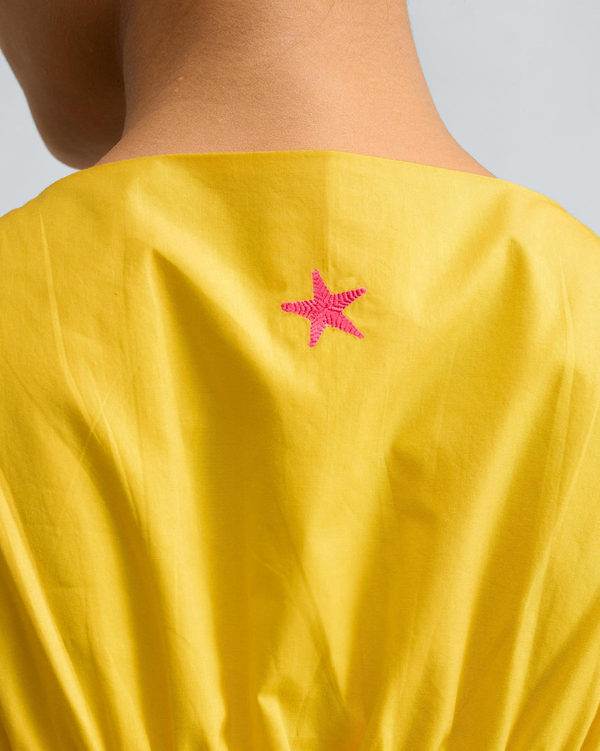 Short Racerback Dress - Yellow