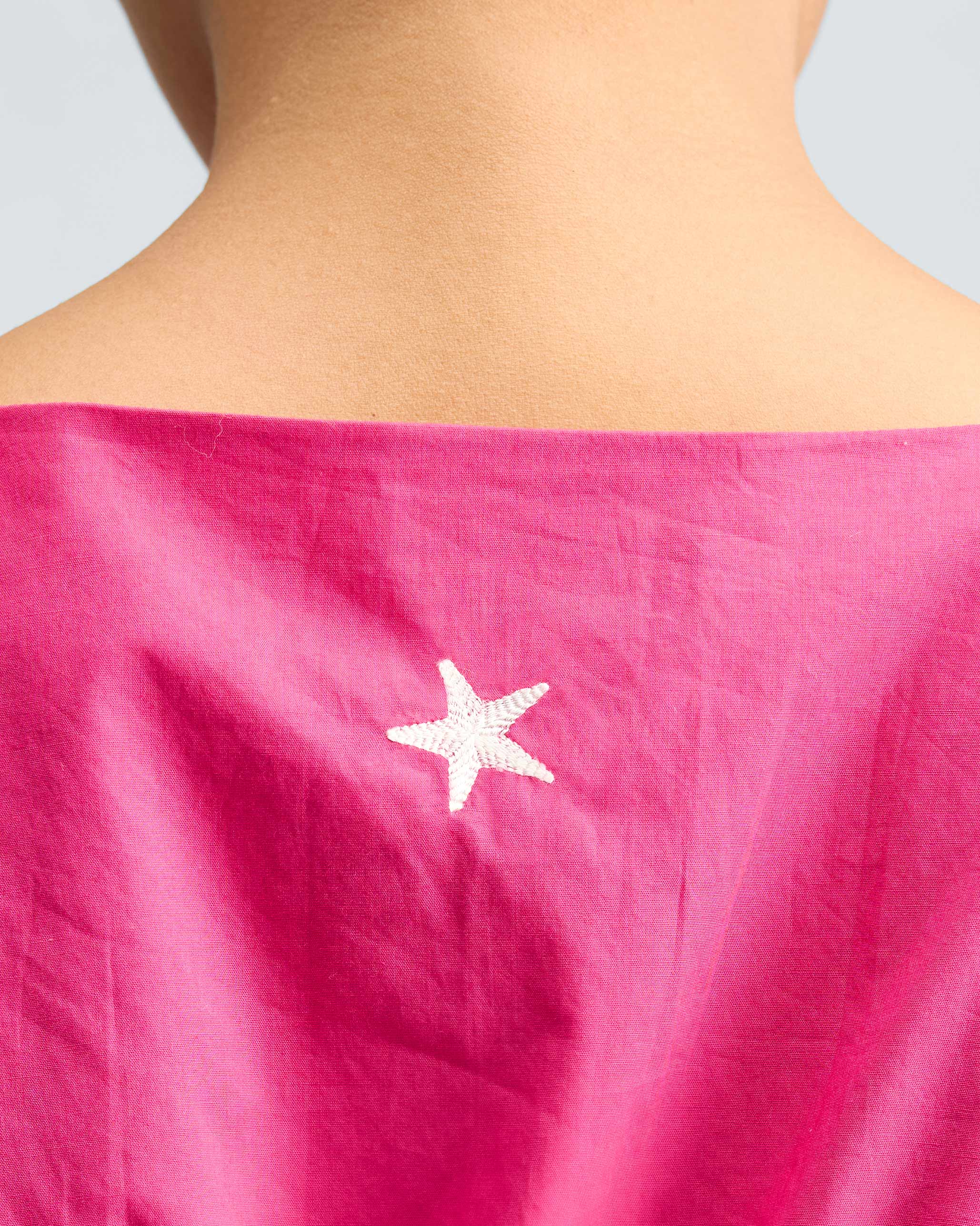 Short Racerback Dress - Fuchsia