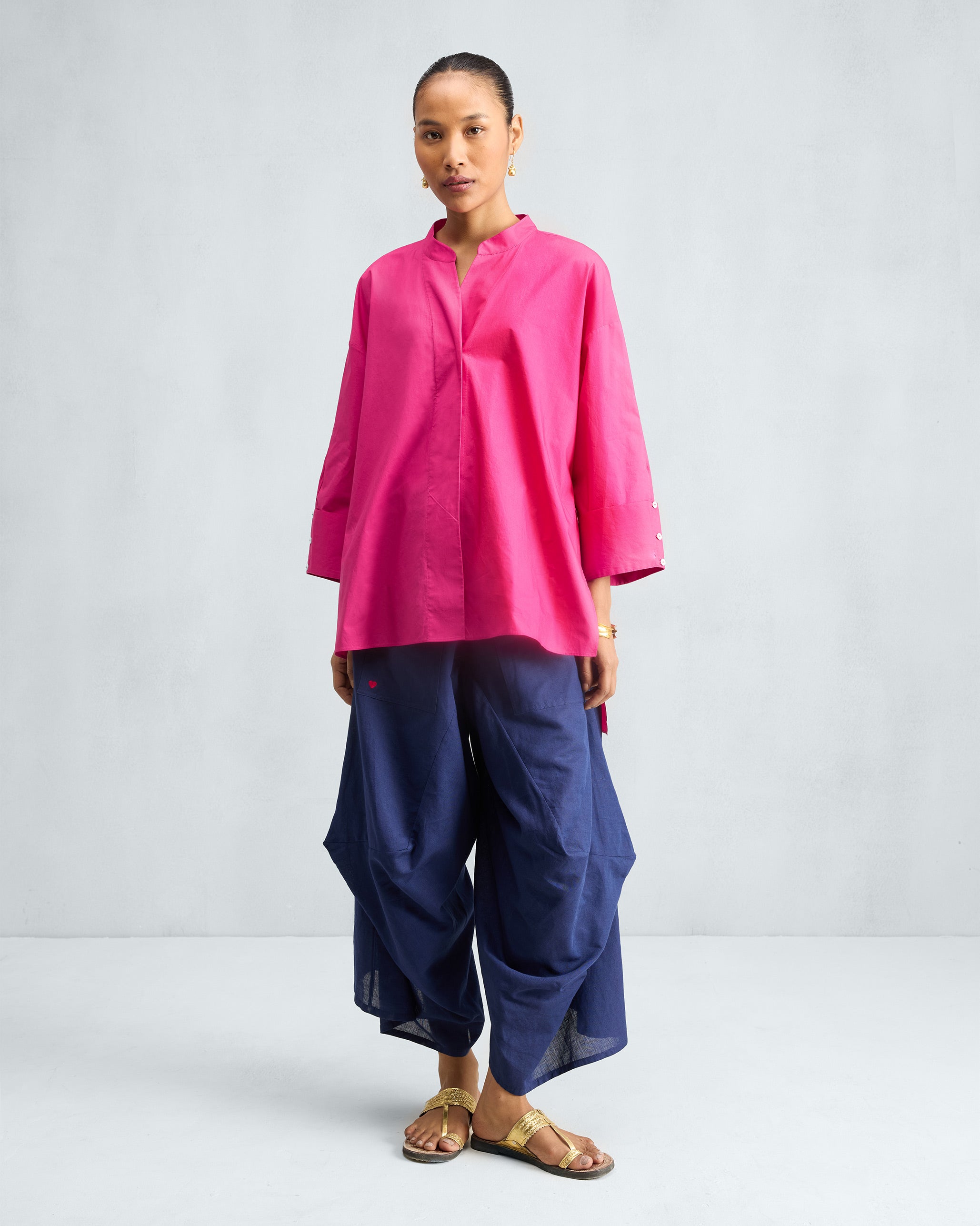 Cirrus Shirt - Fuchsia