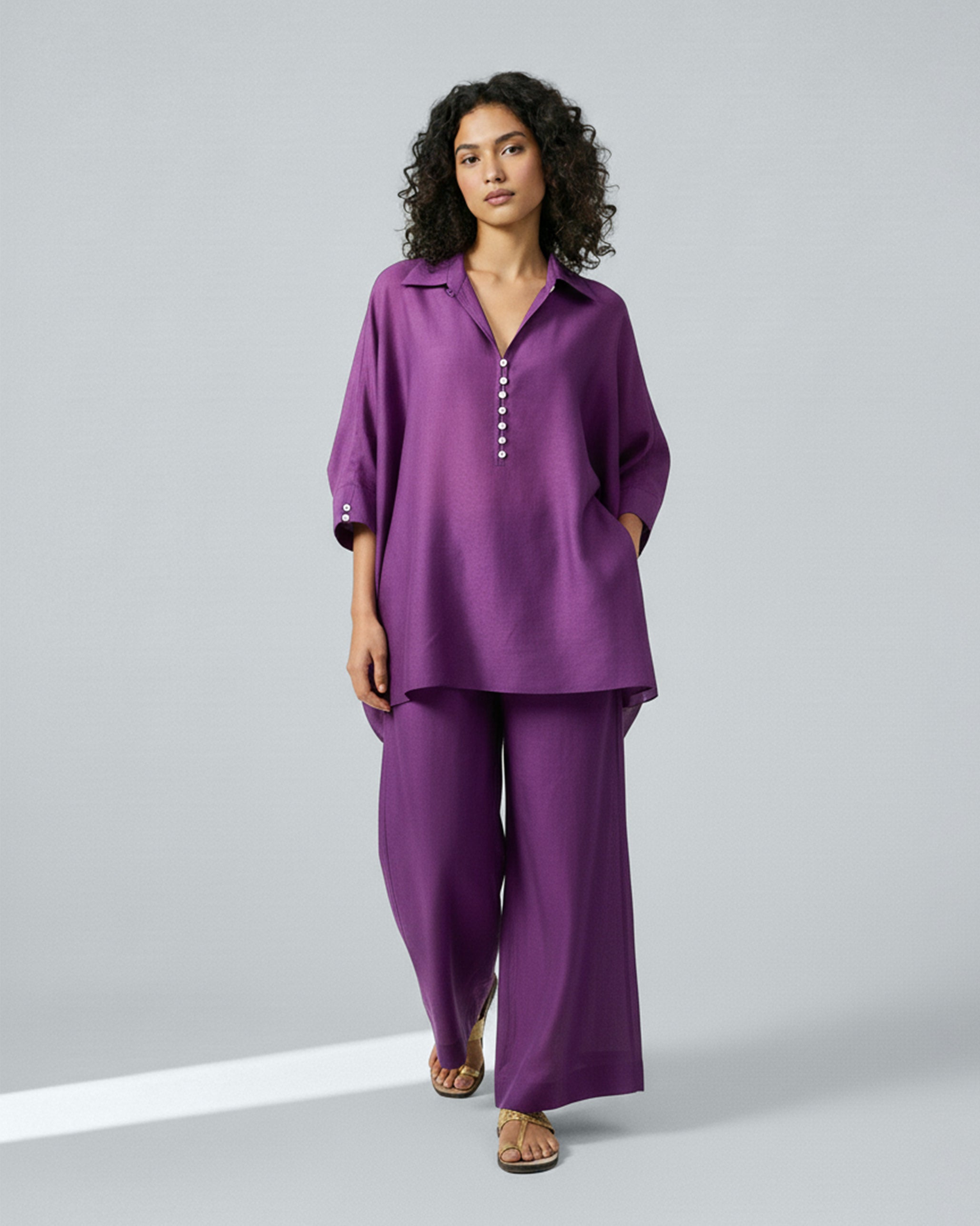 Hala Tunic - Purple