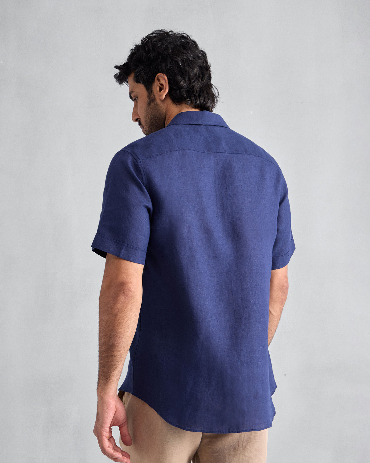 Half Sleeve Shirt - Ink Blue thumbnail 3