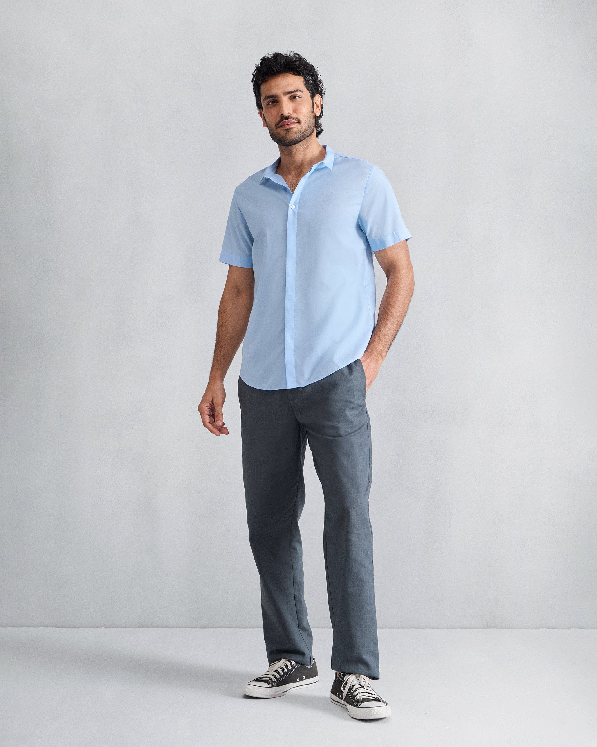 Riverine Shirt - Light Blue