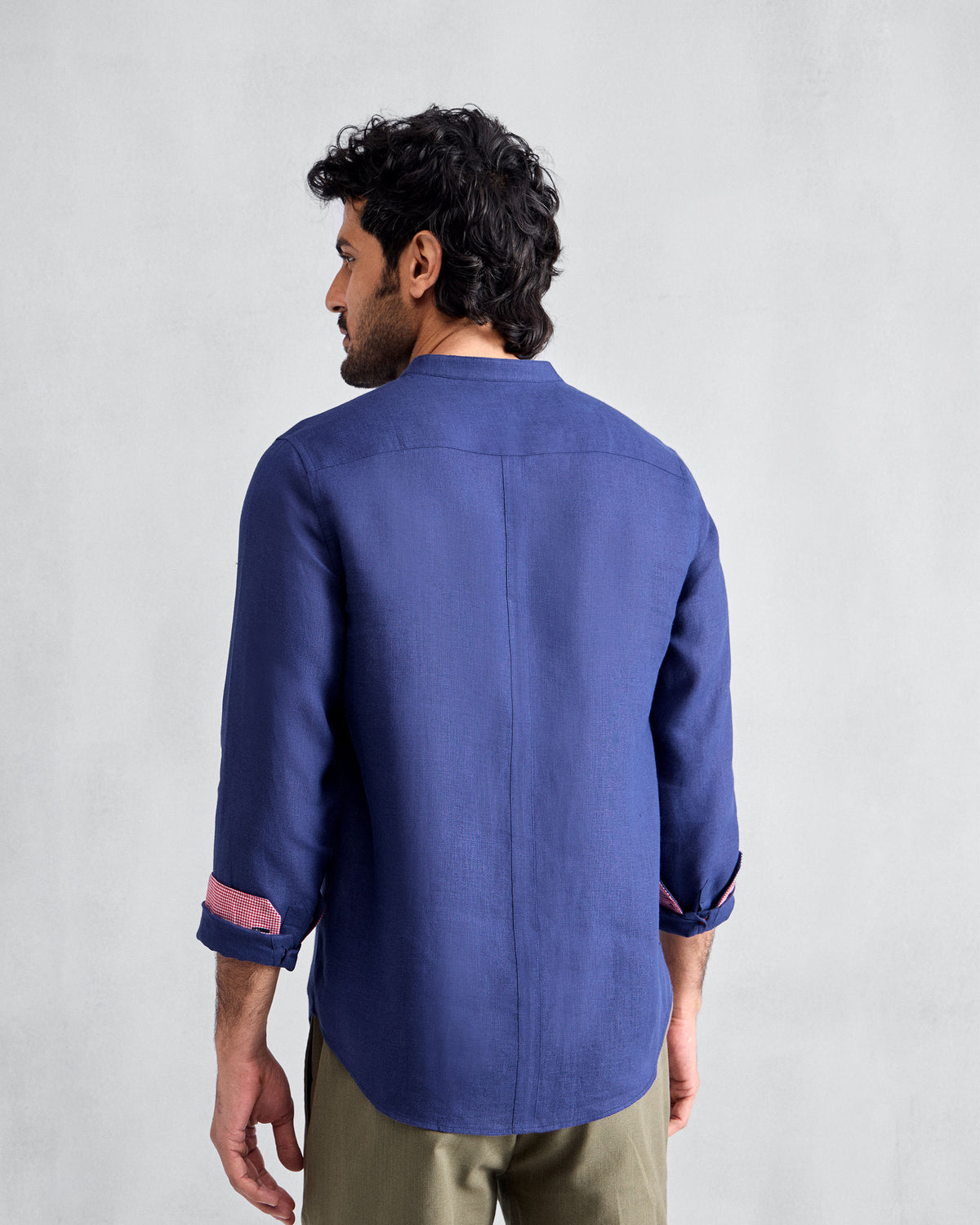 Nawab Shirt - Ink Blue thumbnail 4
