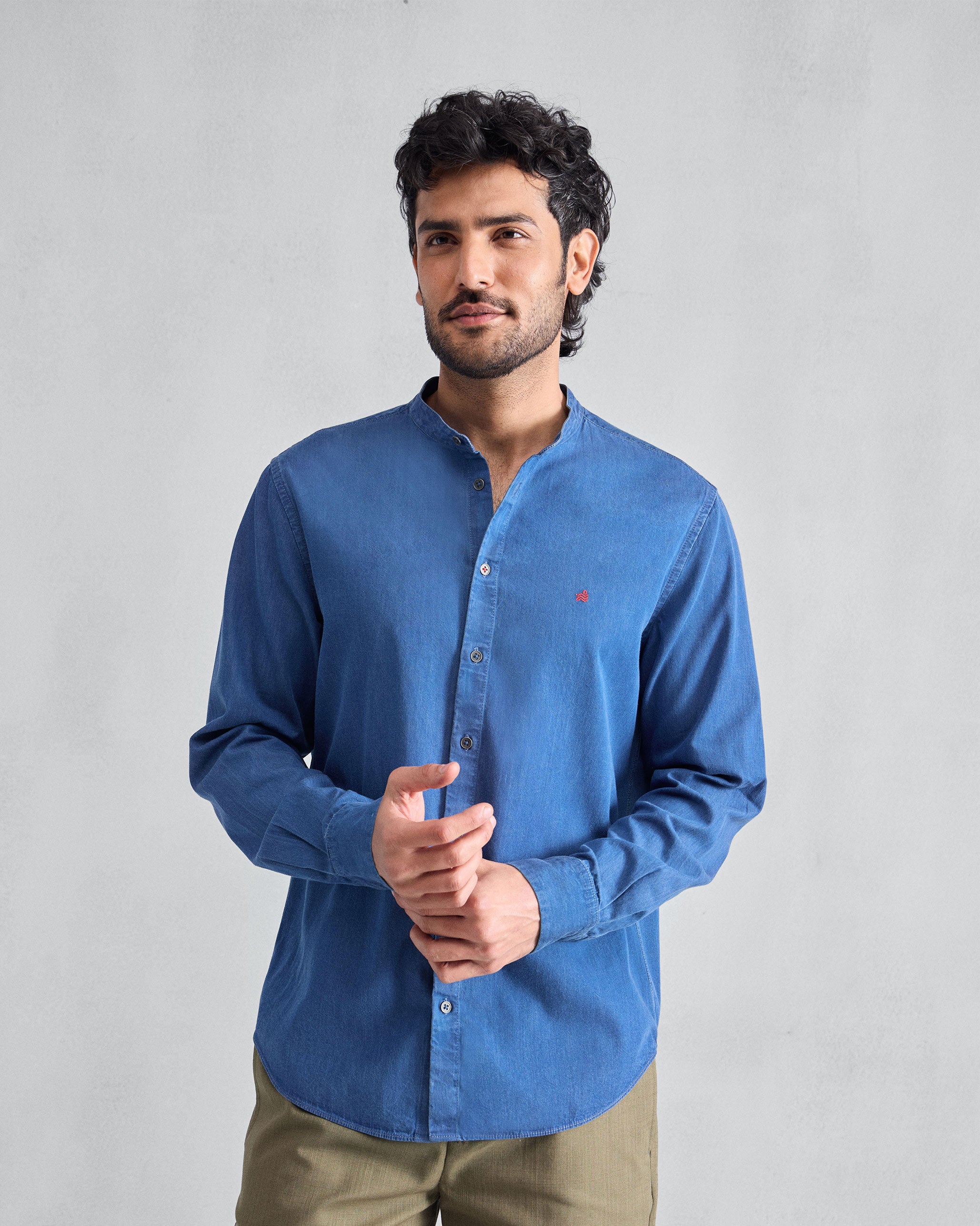 Nawab Shirt - Denim