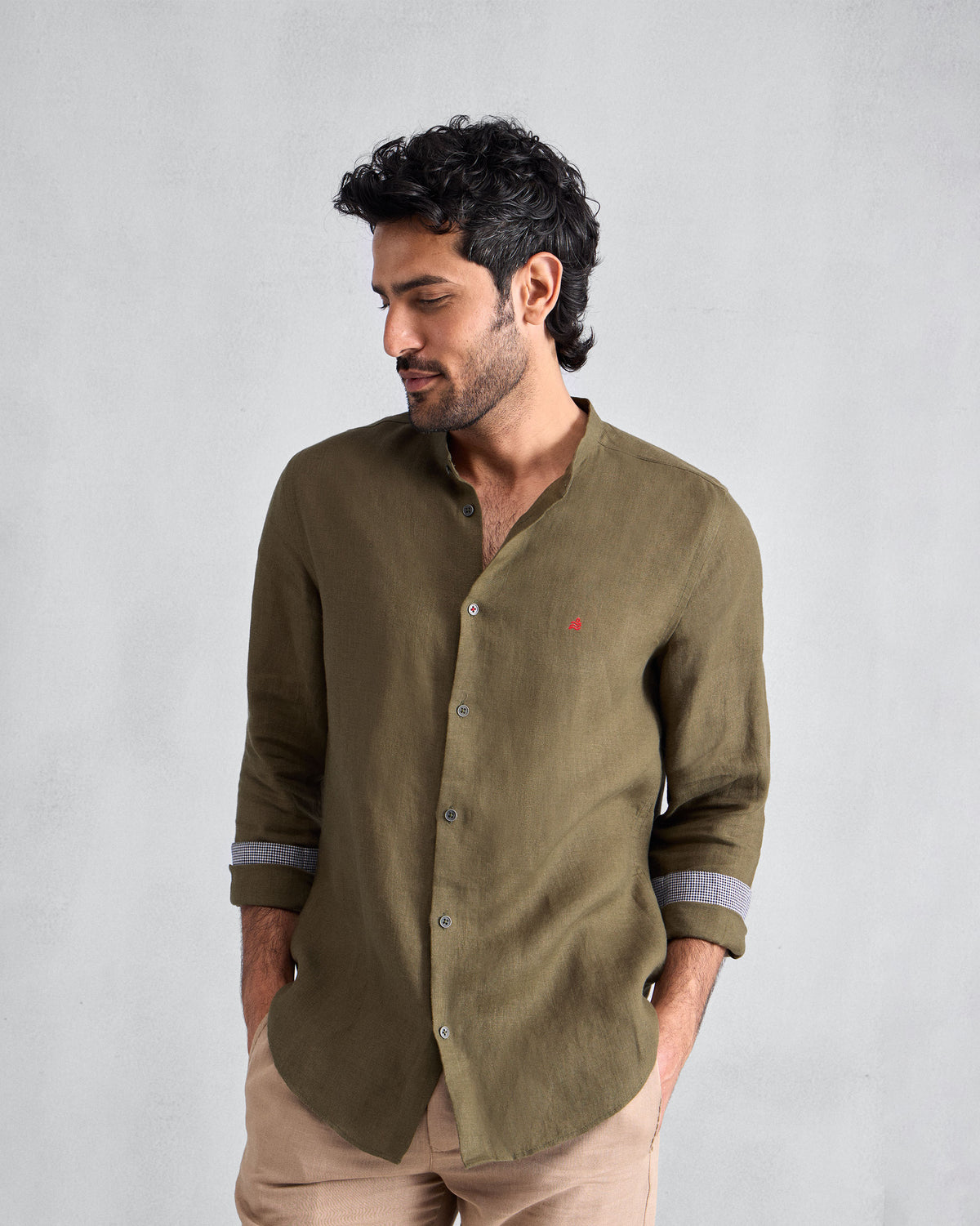 Nawab Shirt - Olive