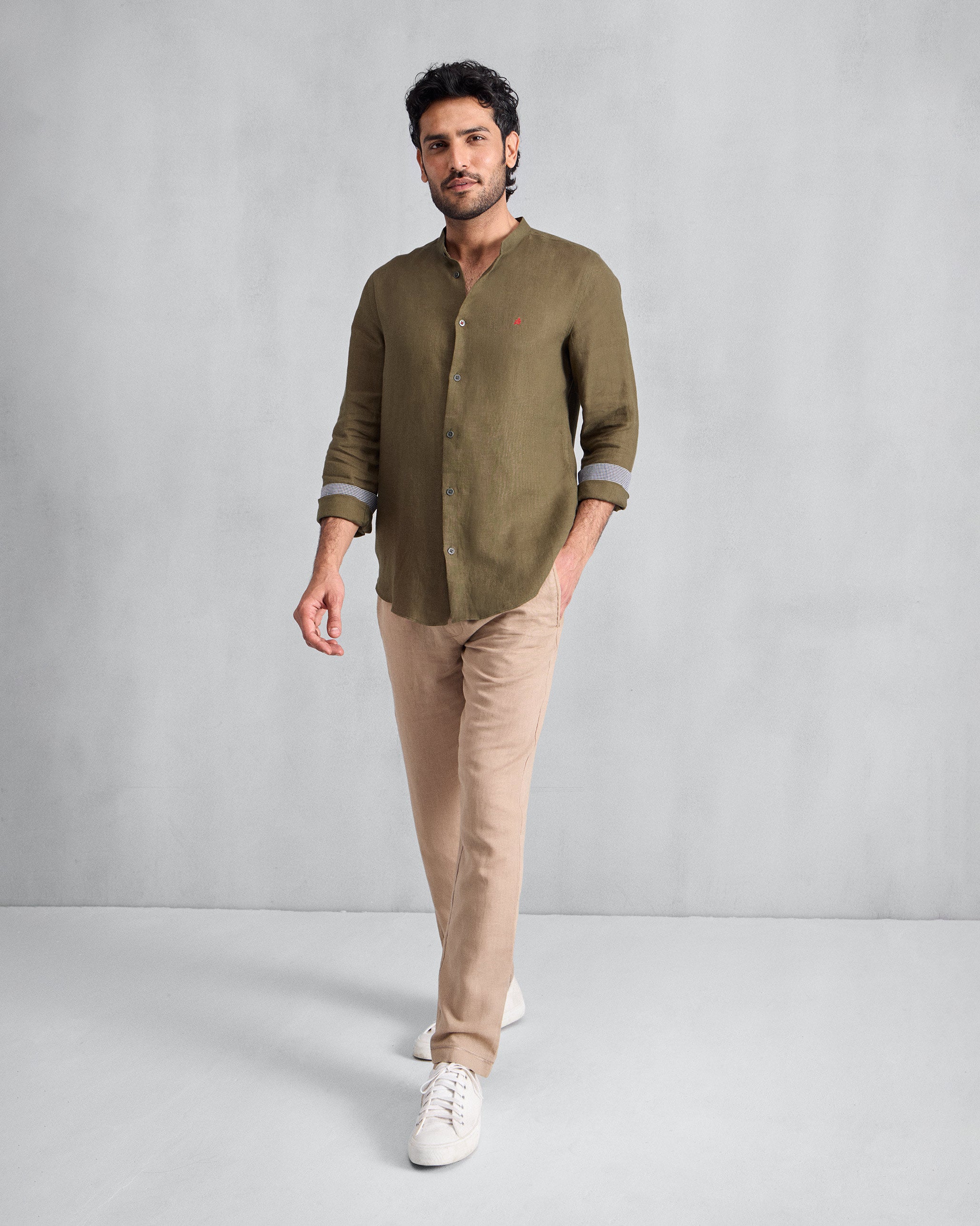 Nawab Shirt - Olive