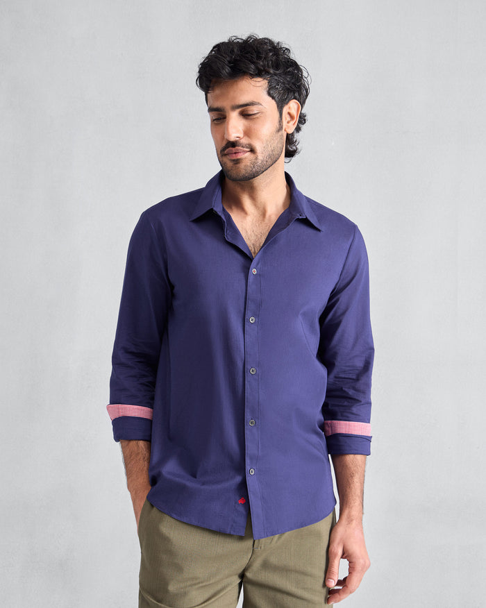 Classic Shirt - Ink Blue