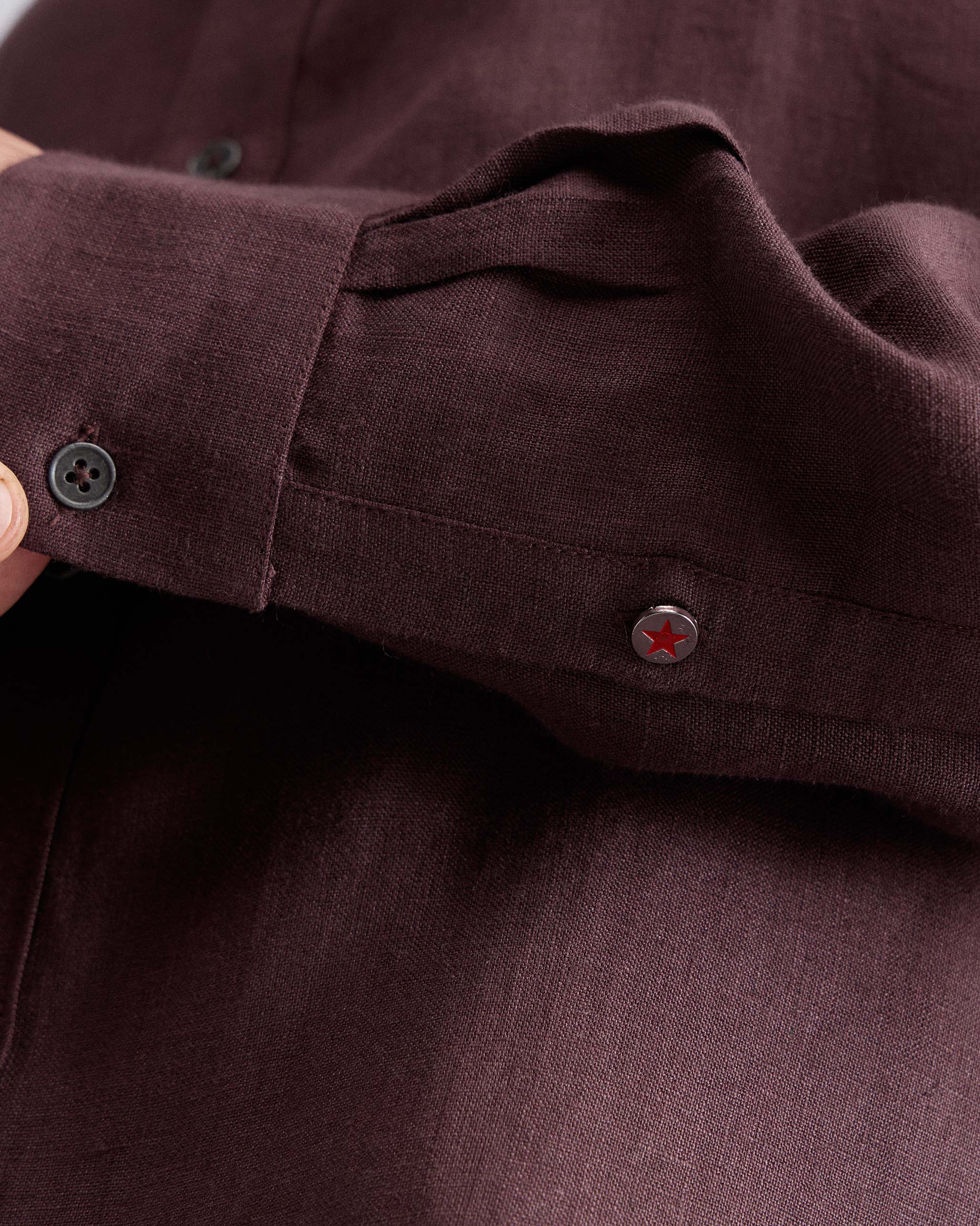 Classic Shirt - Chocolate Plum