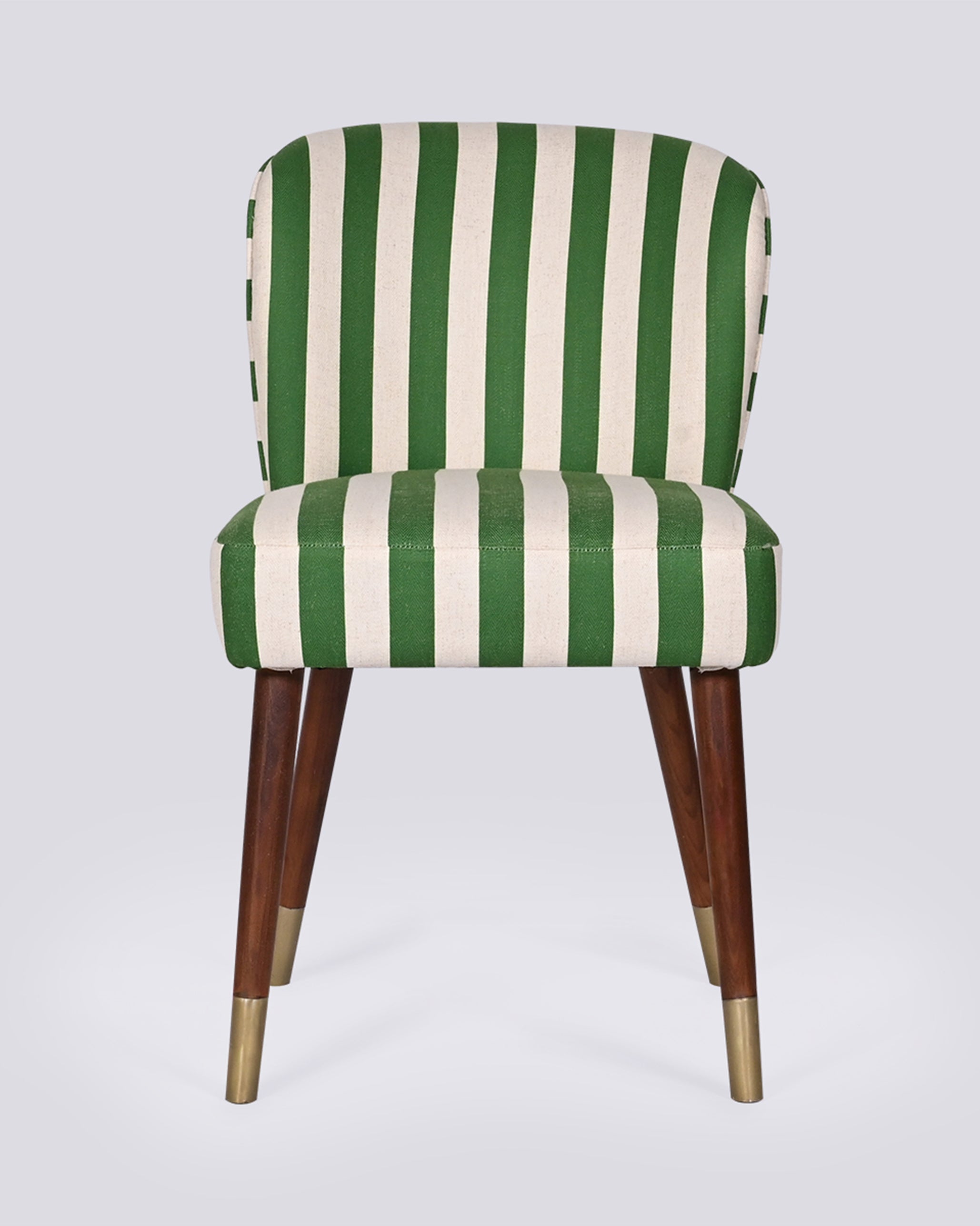 Rain Dining Chair - Green Stripes - THOT x Nico Sanctuary