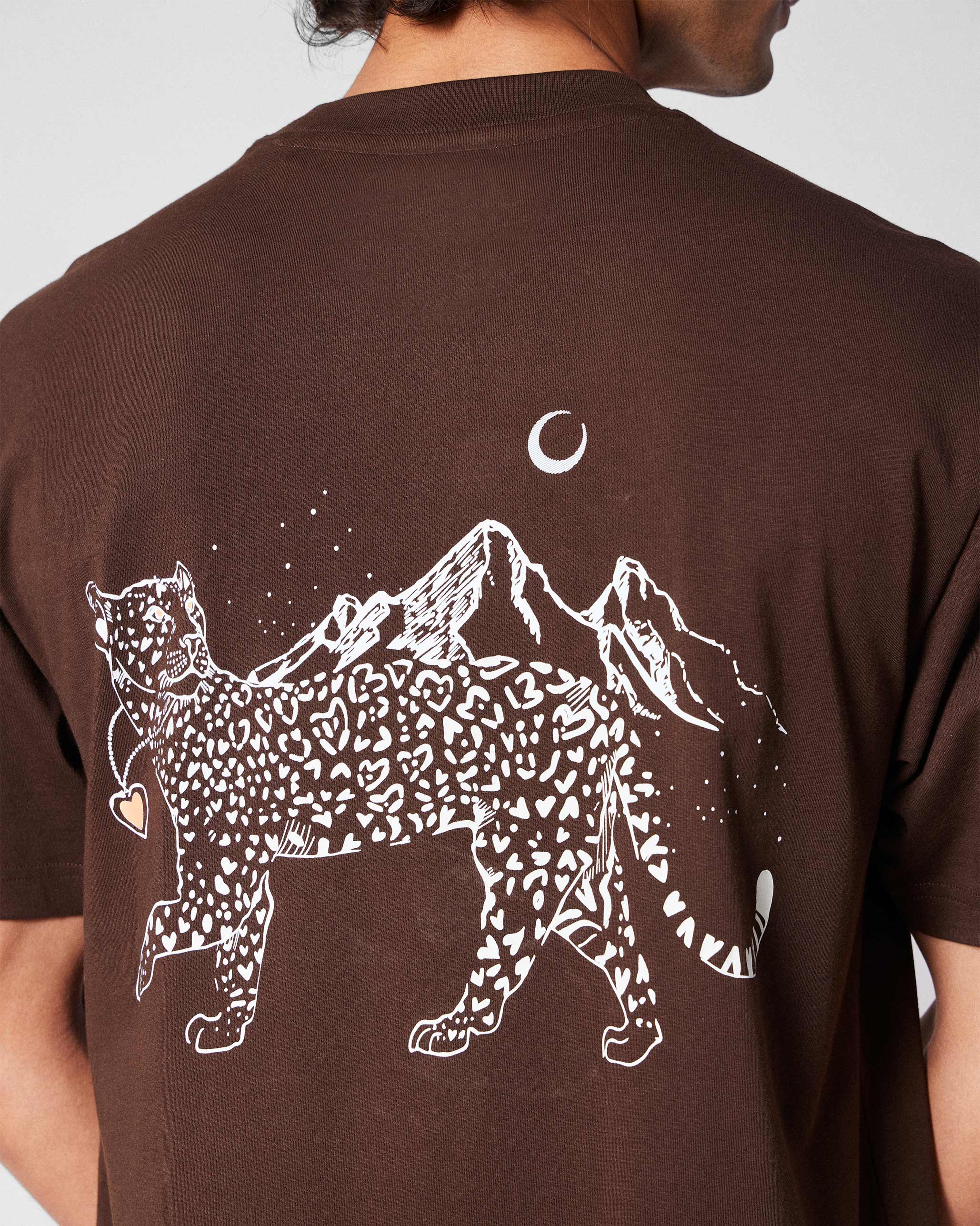 Leap T-Shirt - Brown