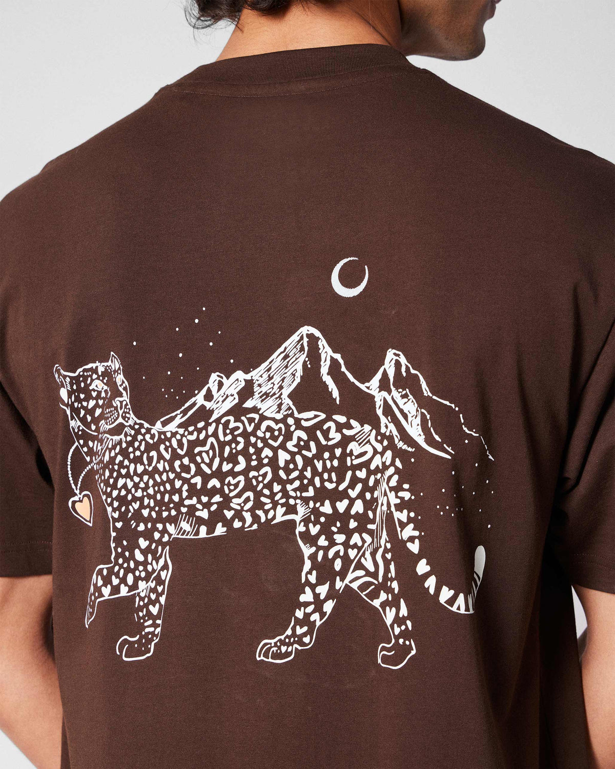 Leap T-Shirt - Brown