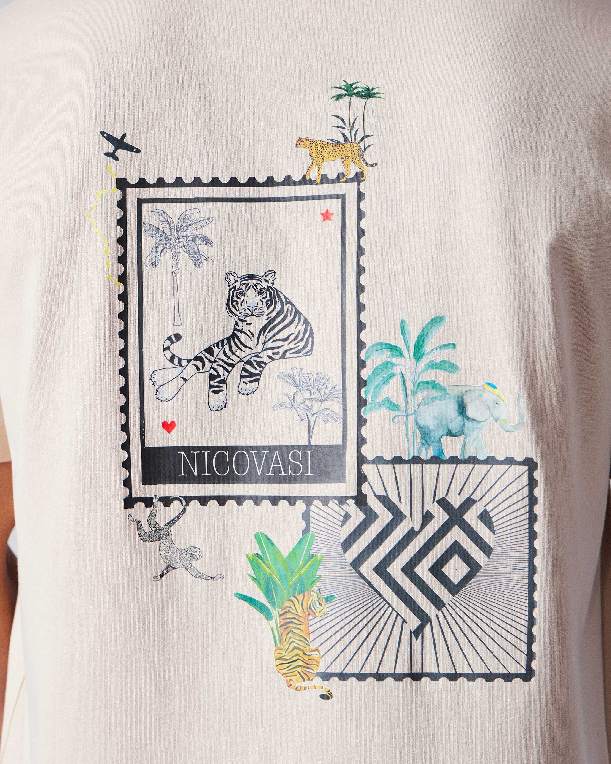 Postal T-Shirt - Beige