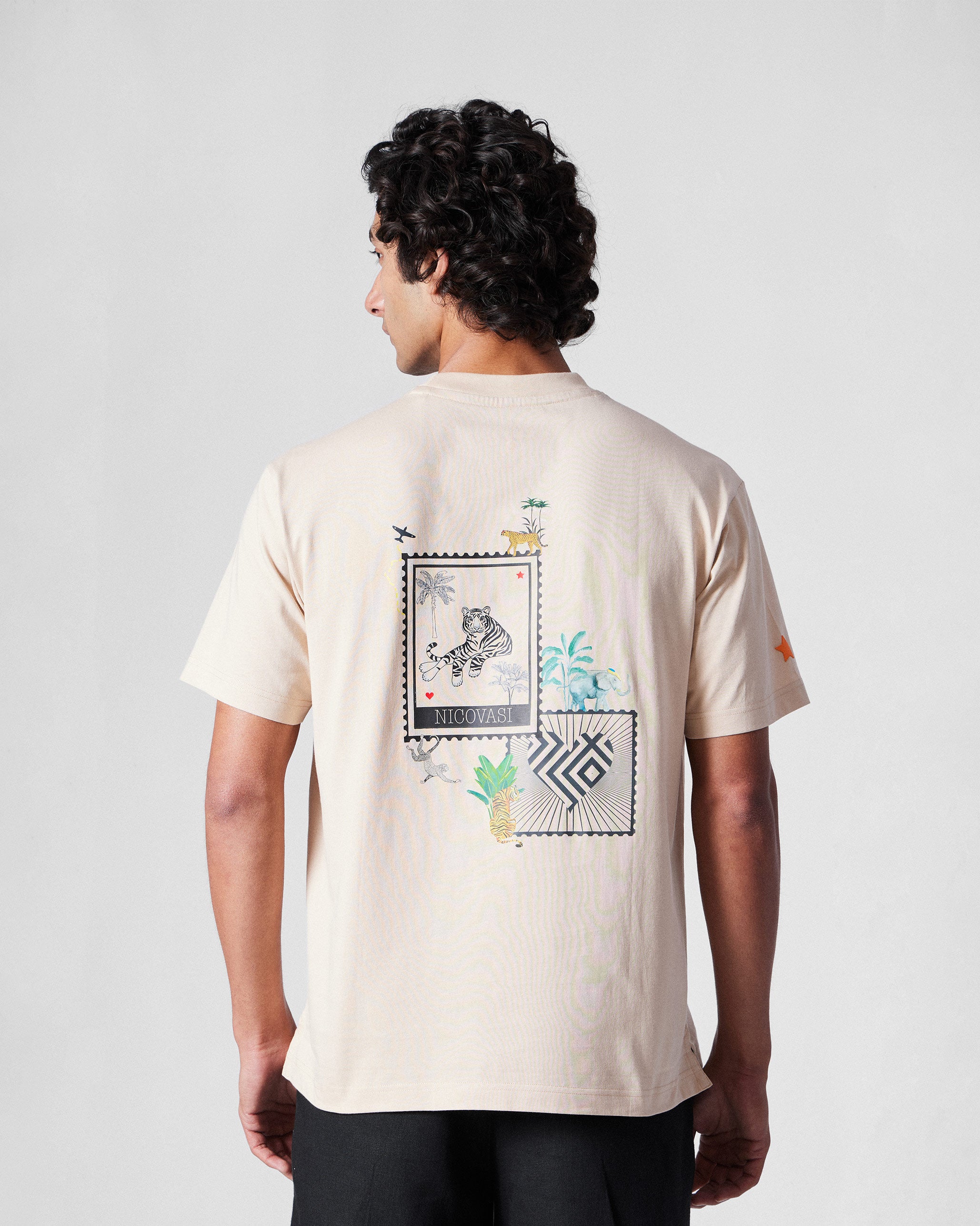 Postal T-Shirt - Beige