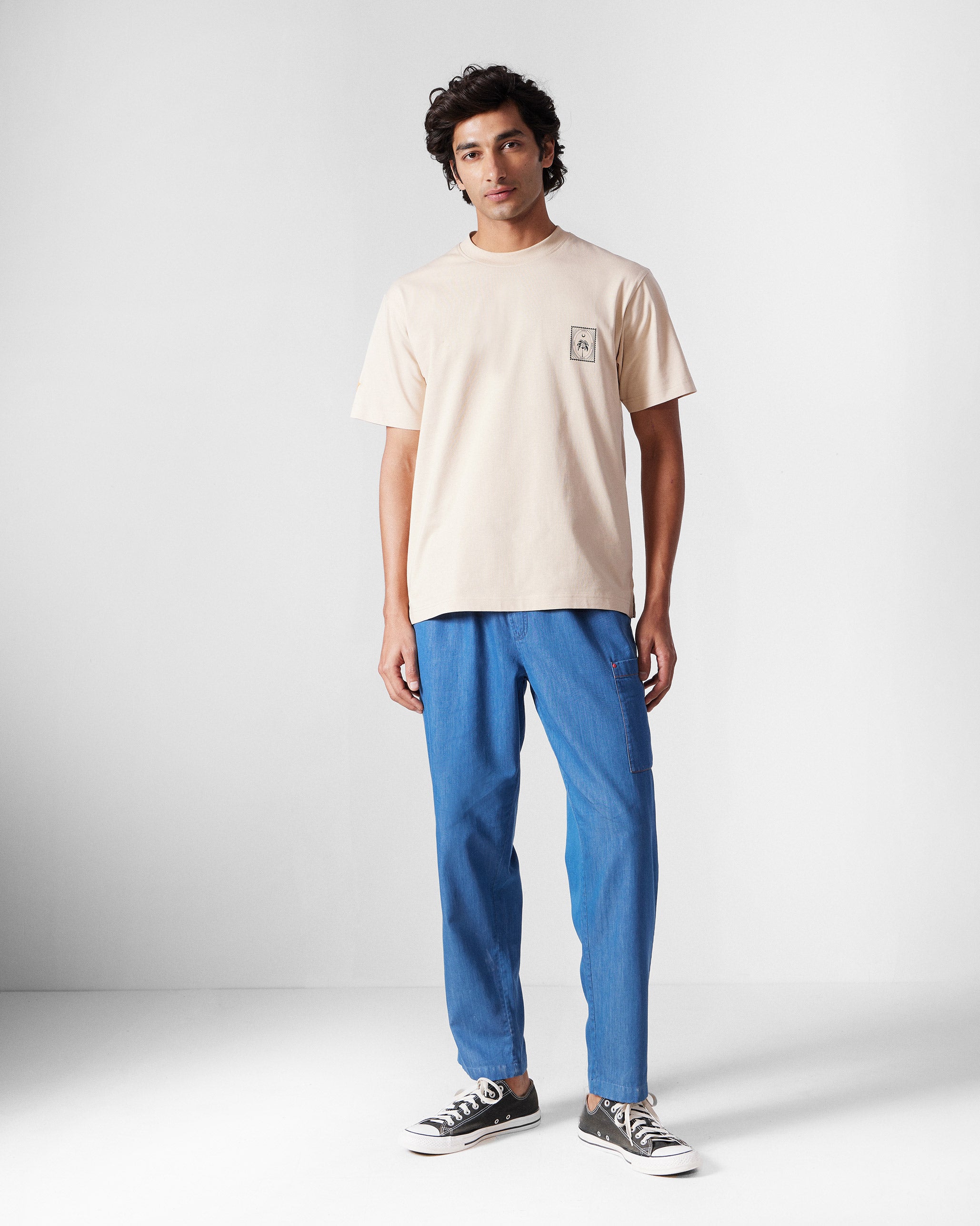 Postal T-Shirt - Beige