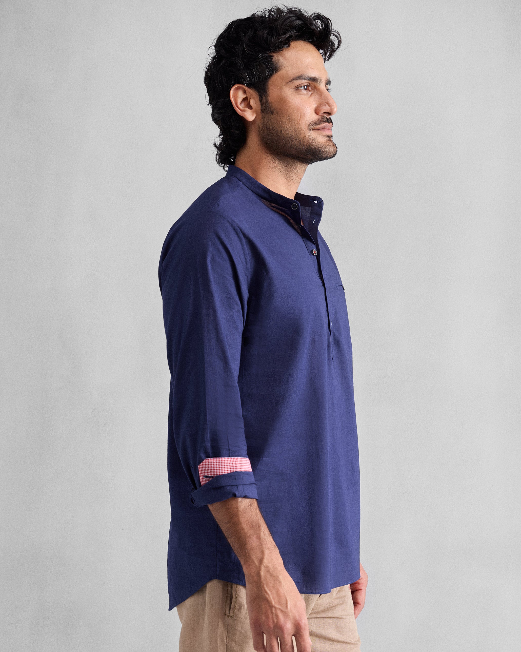 Pondicherry Shirt - Ink Blue