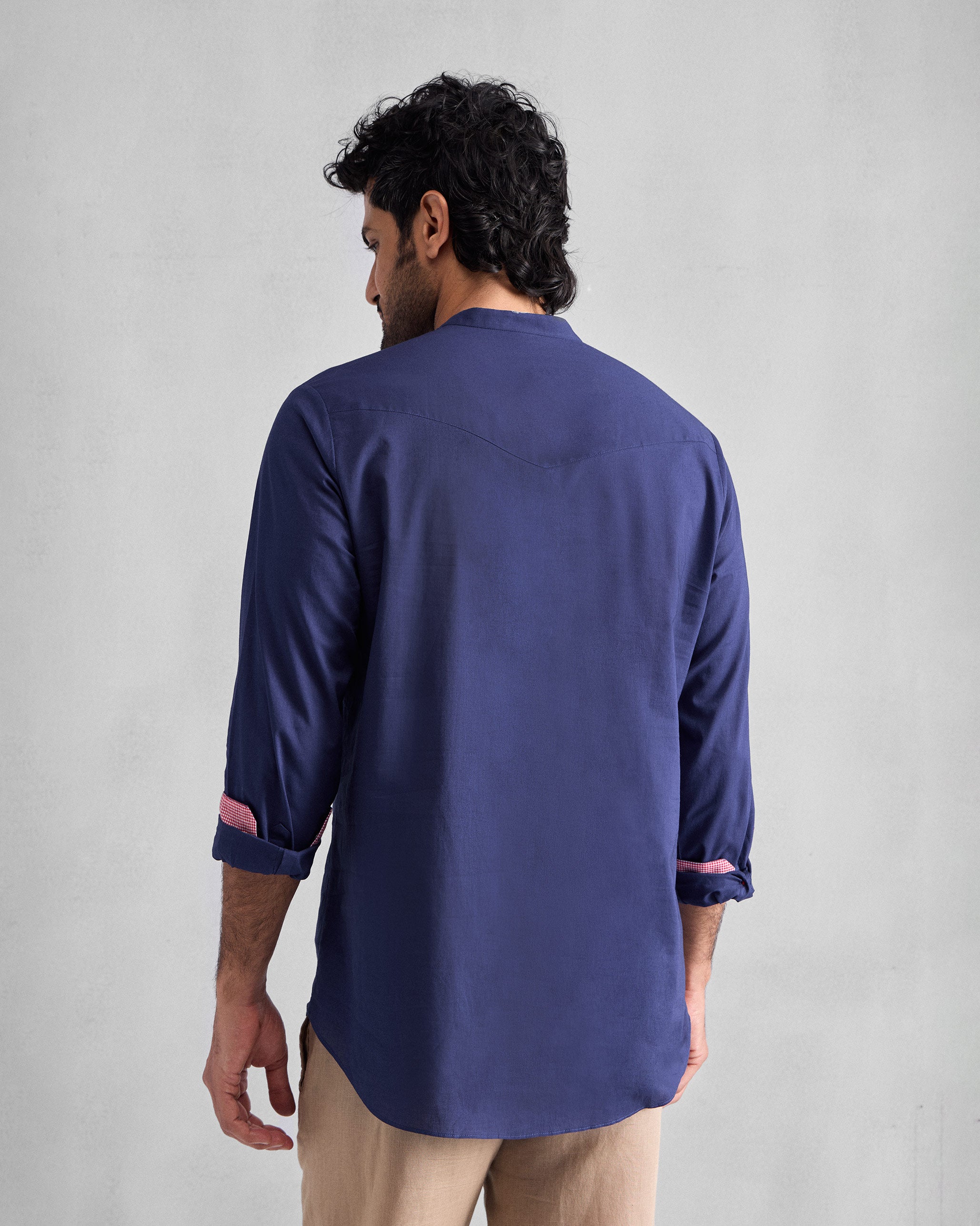 Pondicherry Shirt - Ink Blue