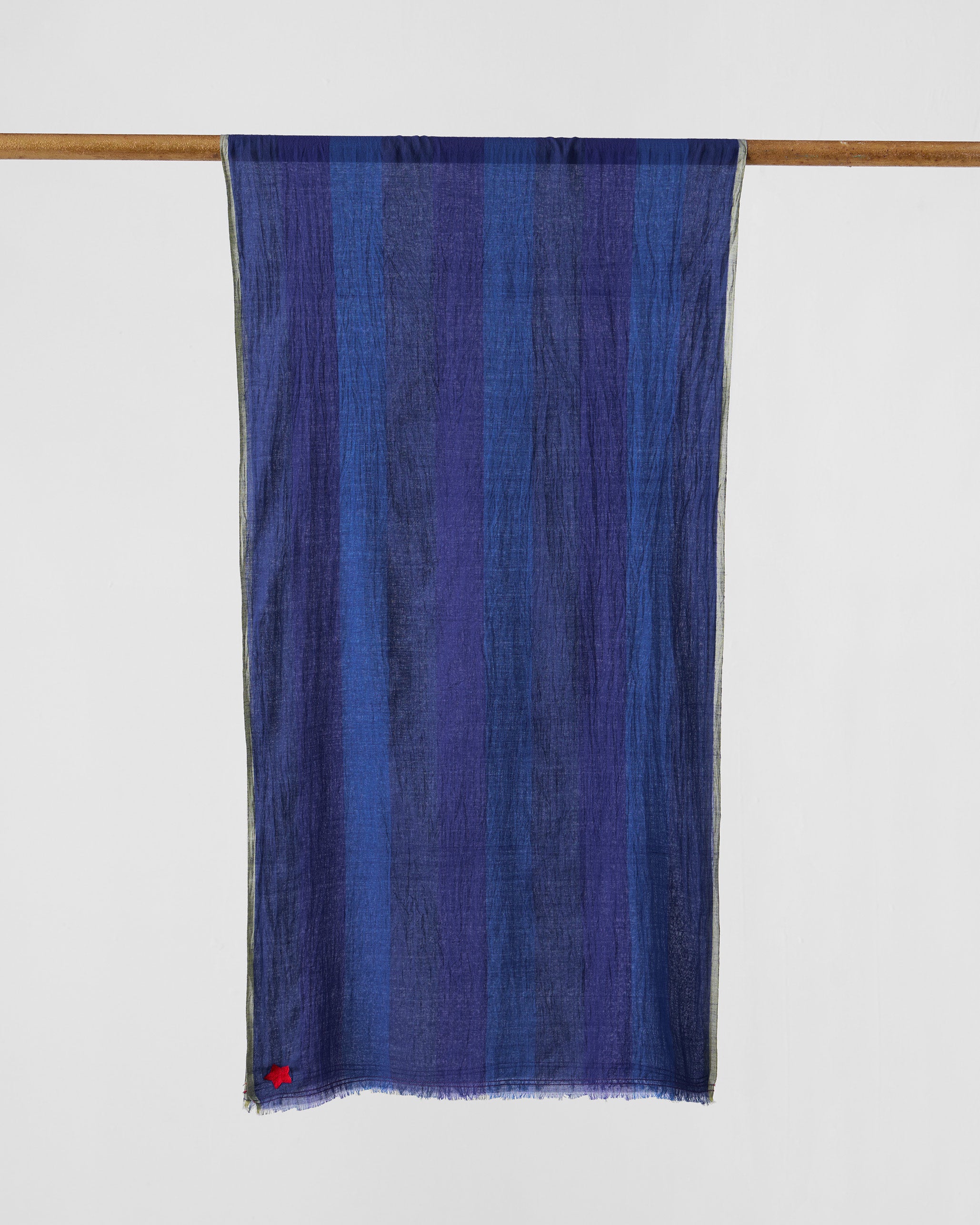Everyday Stripes Scarf - Dark Blue