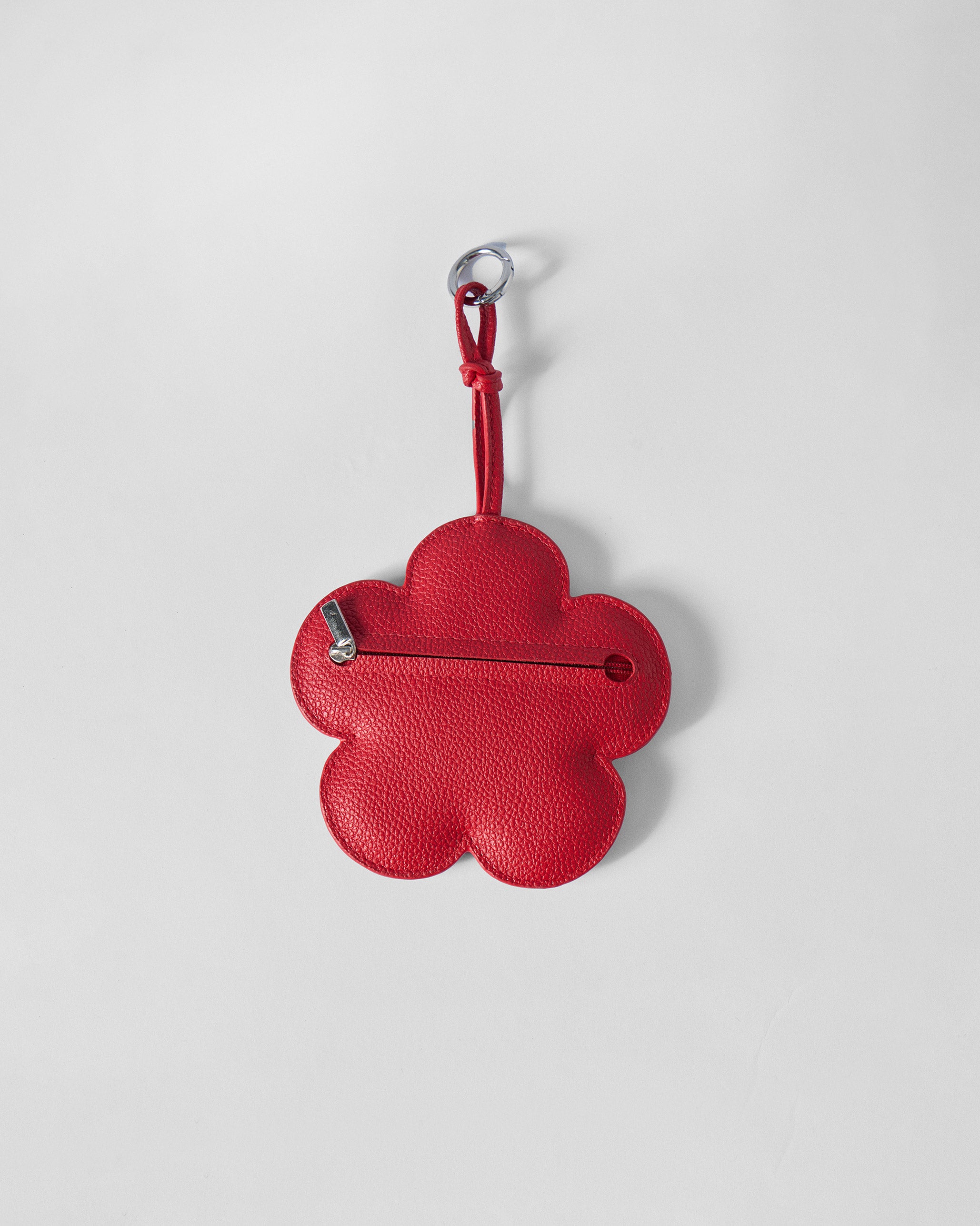 Flower Coin Pouch - Red