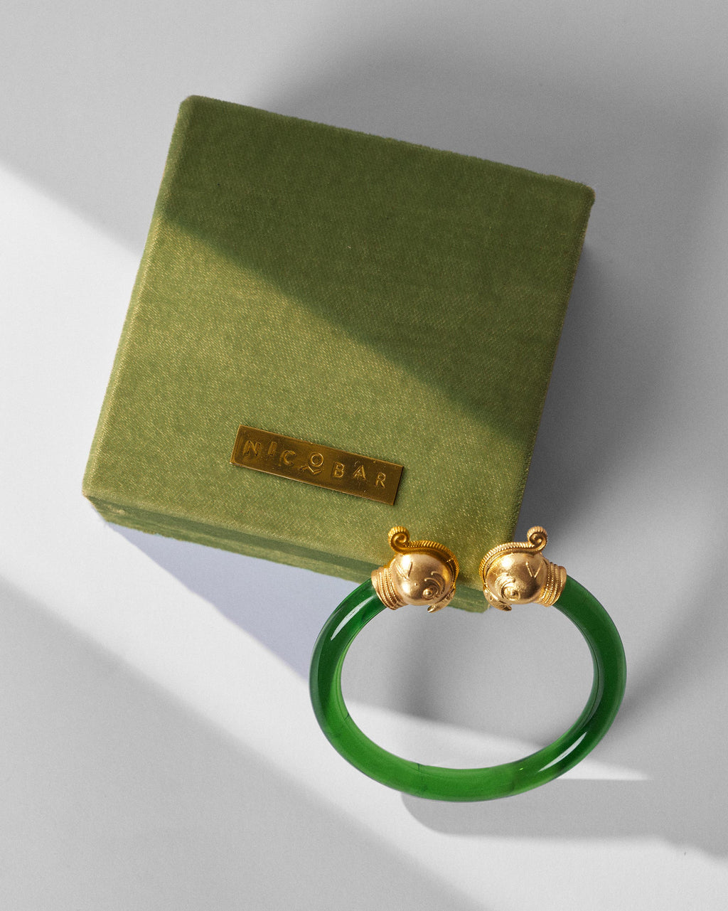 Mithu Bangle - Green – Nicobar