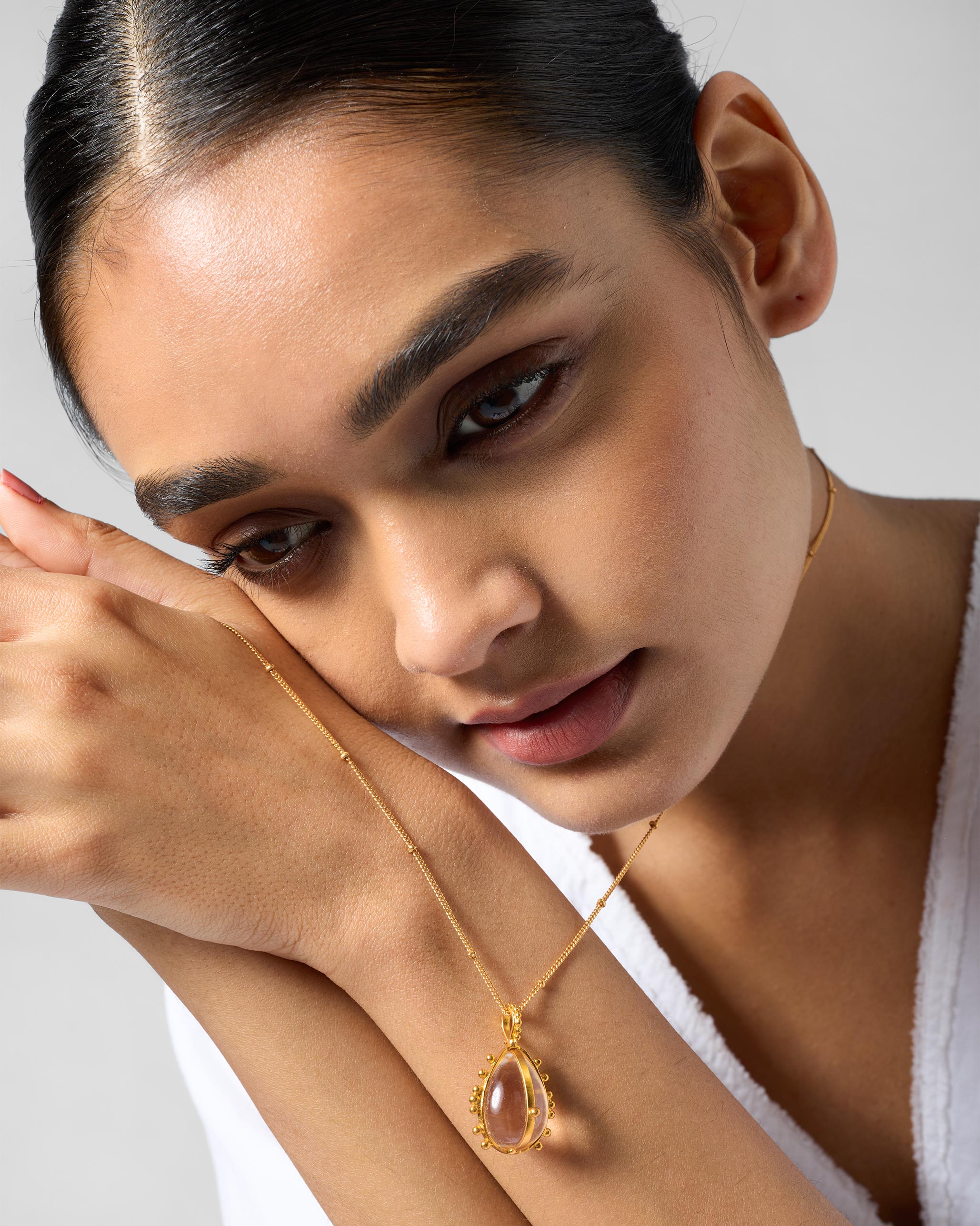 Droplet Necklace - Gold