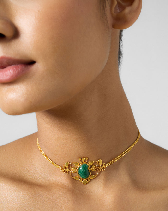 Ambi Choker - Gold