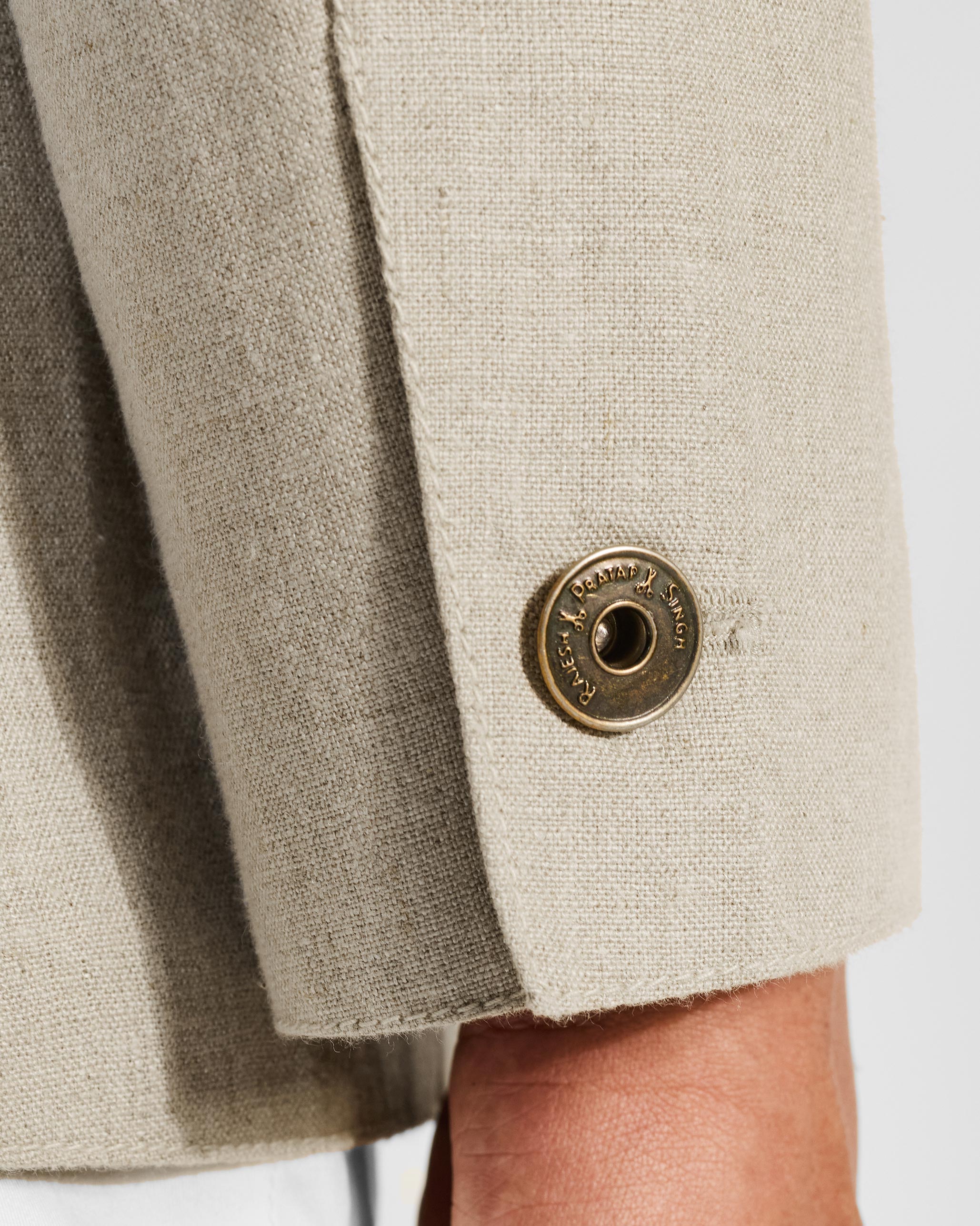 Tahr Bandhgala - Beige