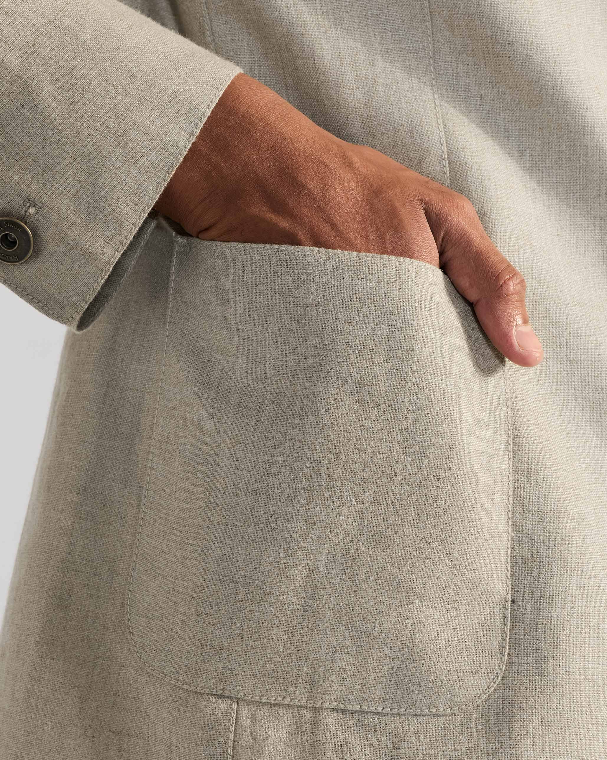 Tahr Bandhgala - Beige
