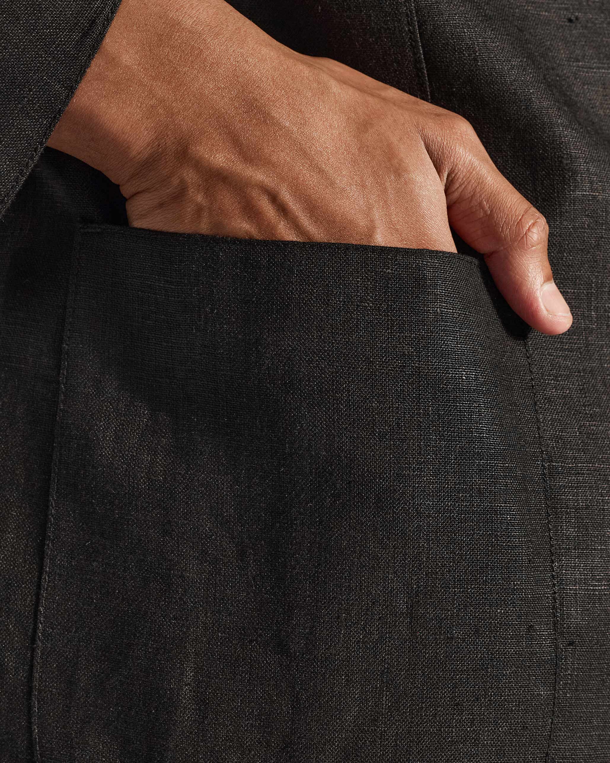 Gaur Bandhgala - Black