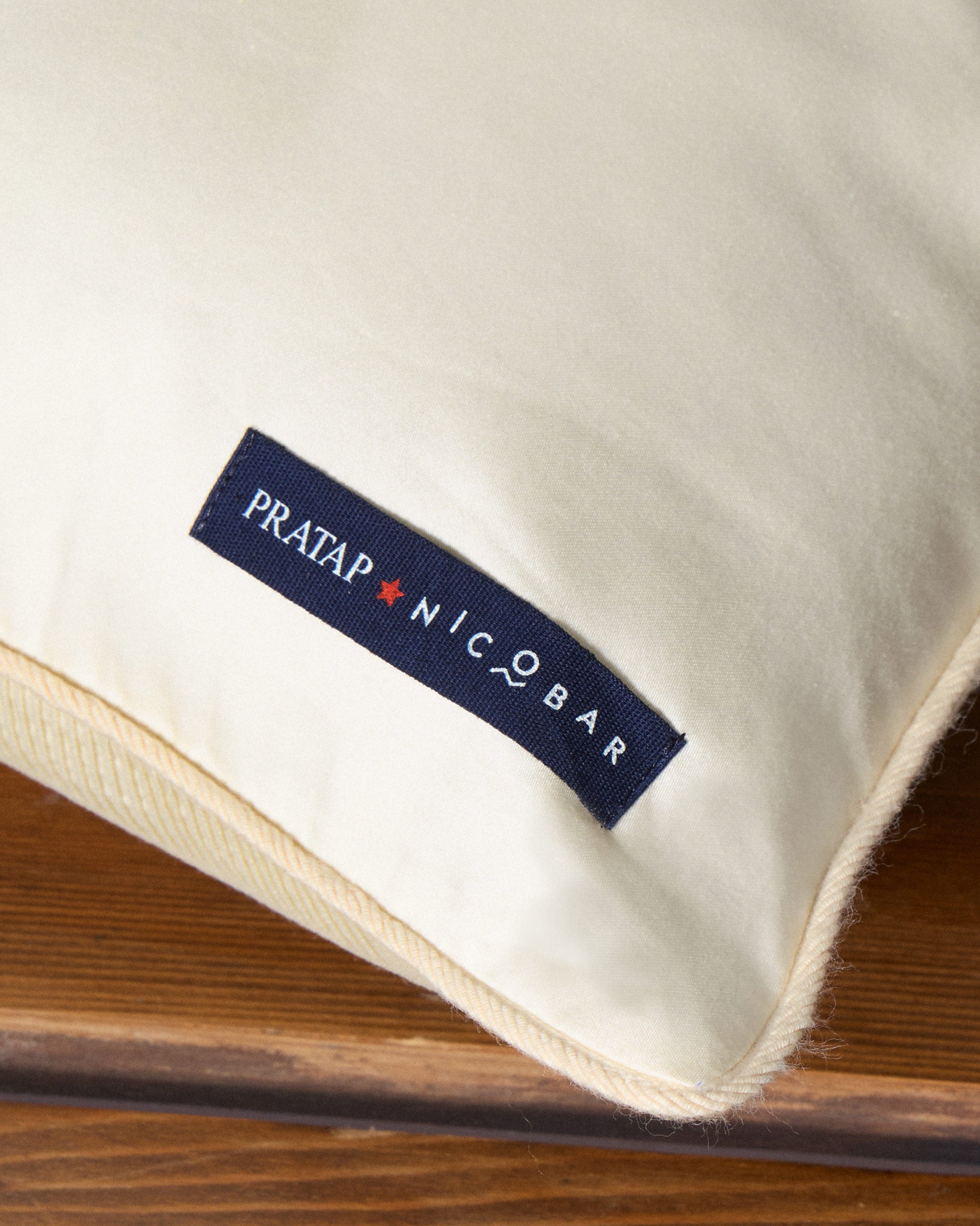 Nilgiri Champaca Pintuck Cushion