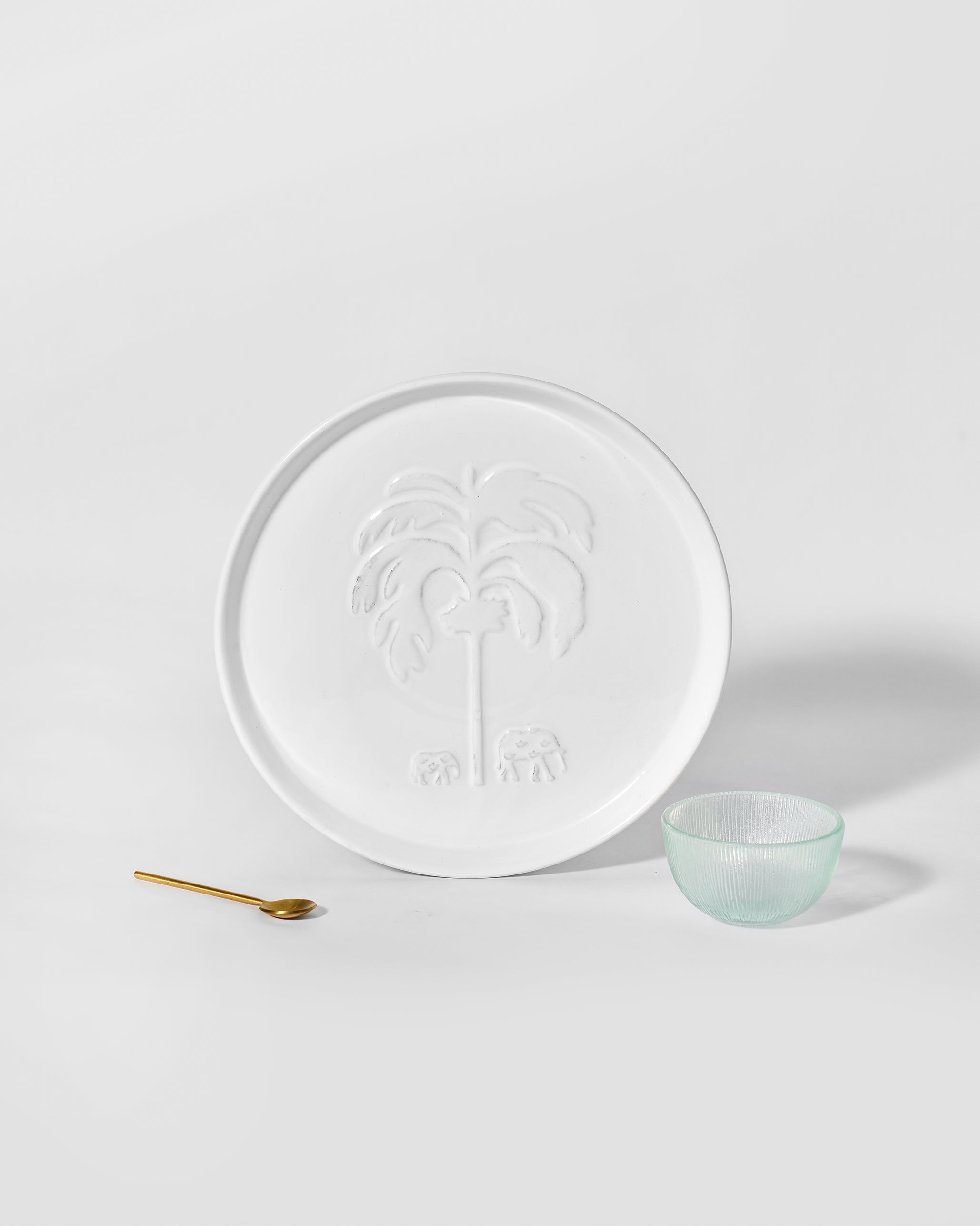 Ele Palm Chip & Dip Platter