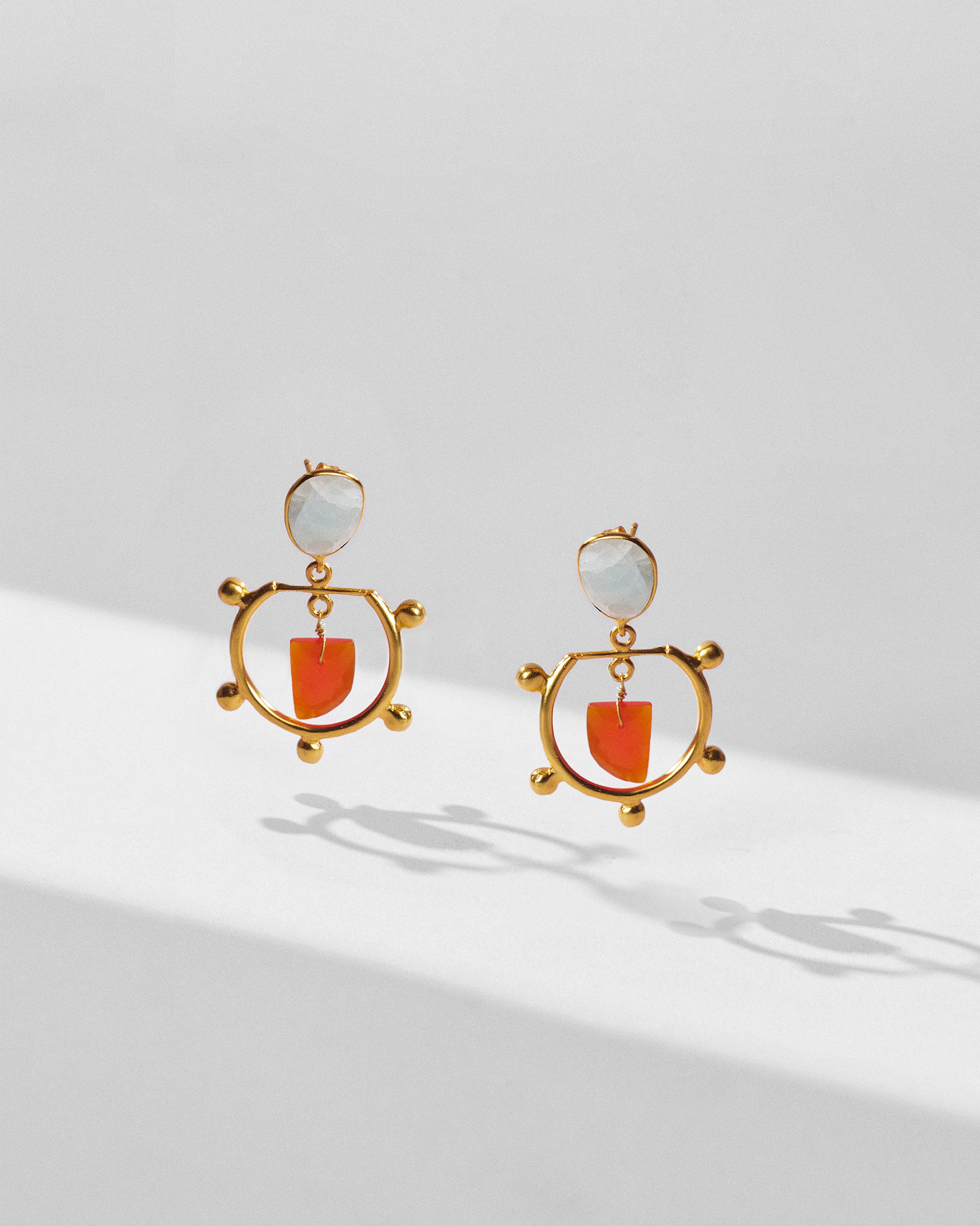 Stardust Earrings - Green