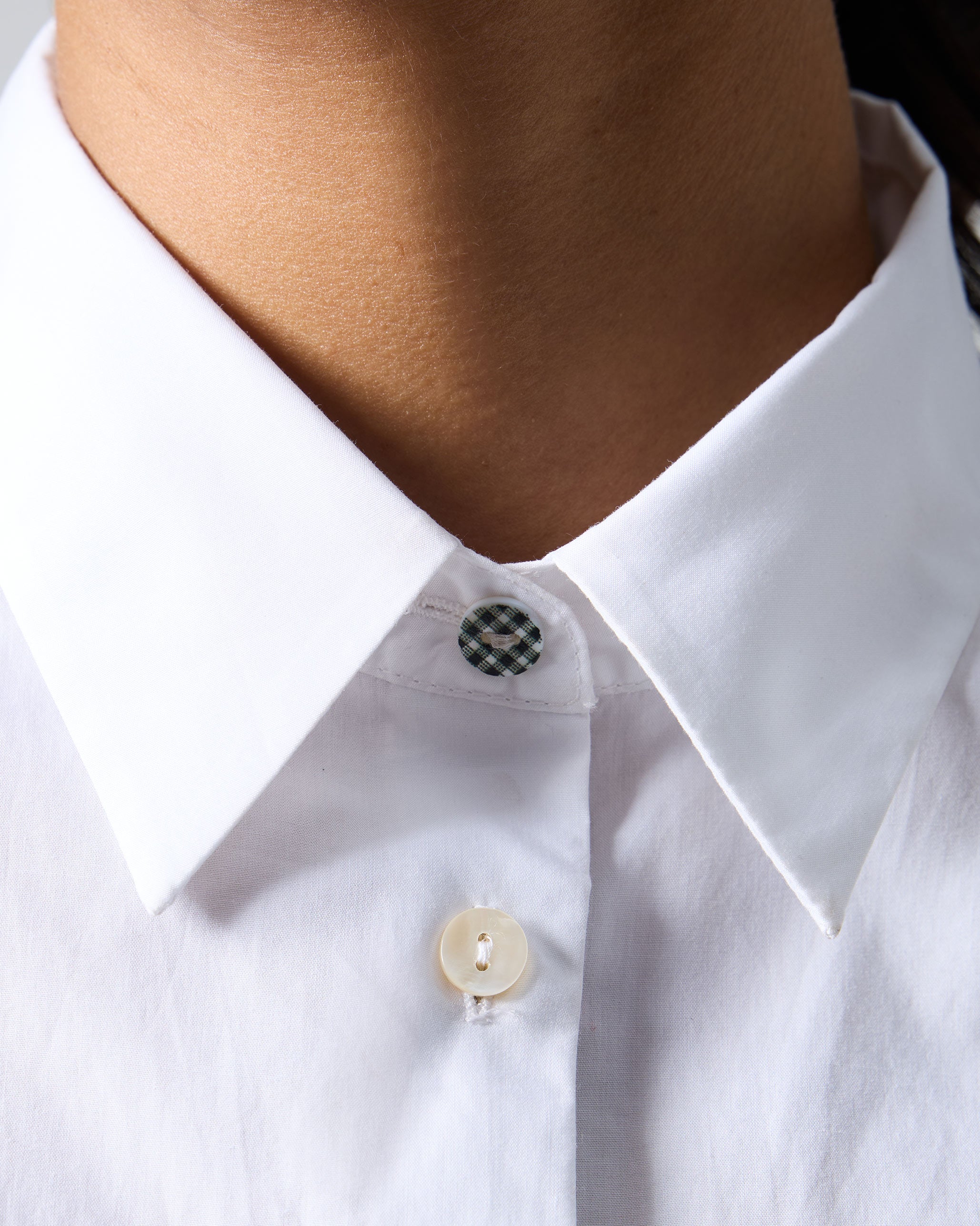 Trench Shirt - White