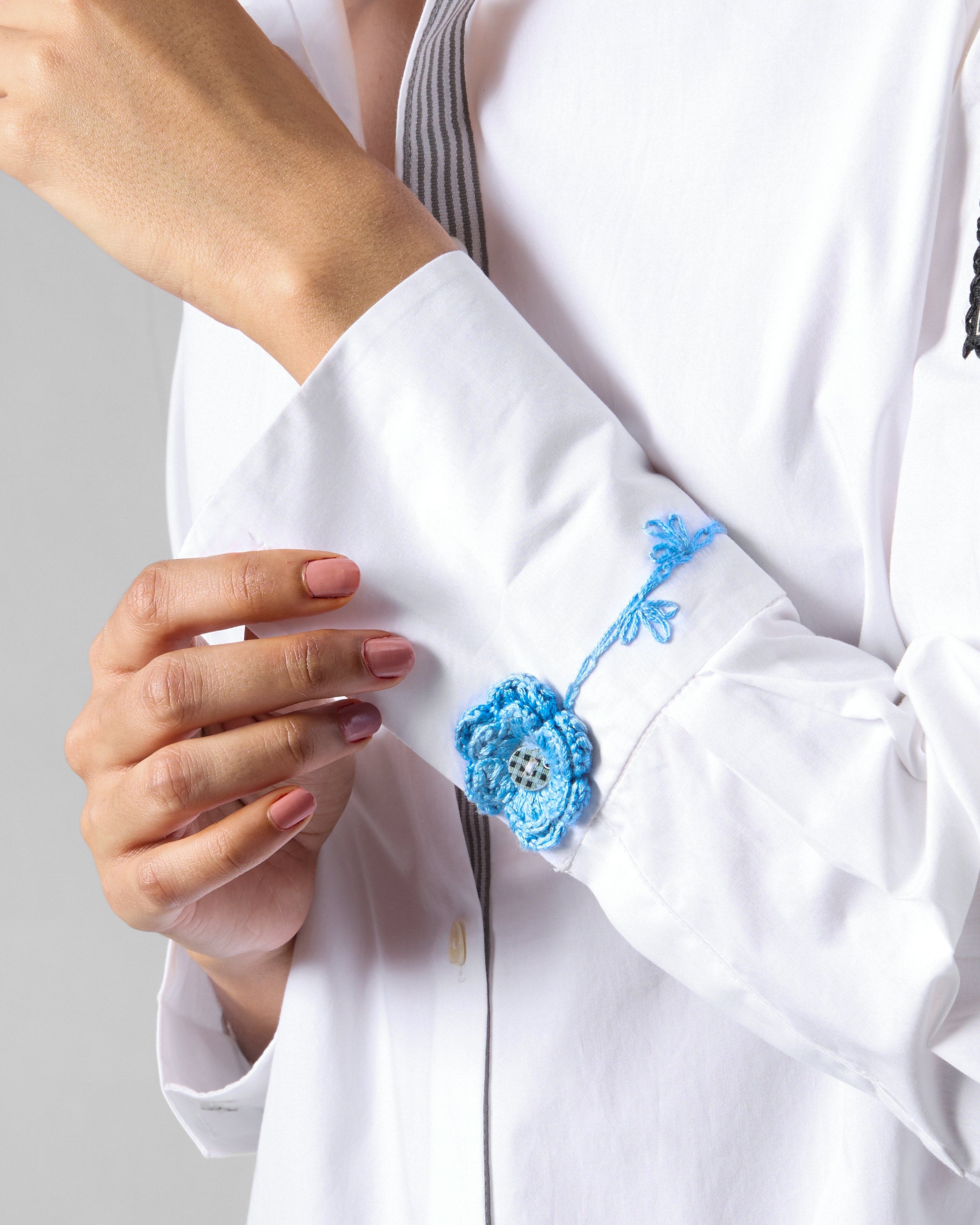 Trench Shirt - White