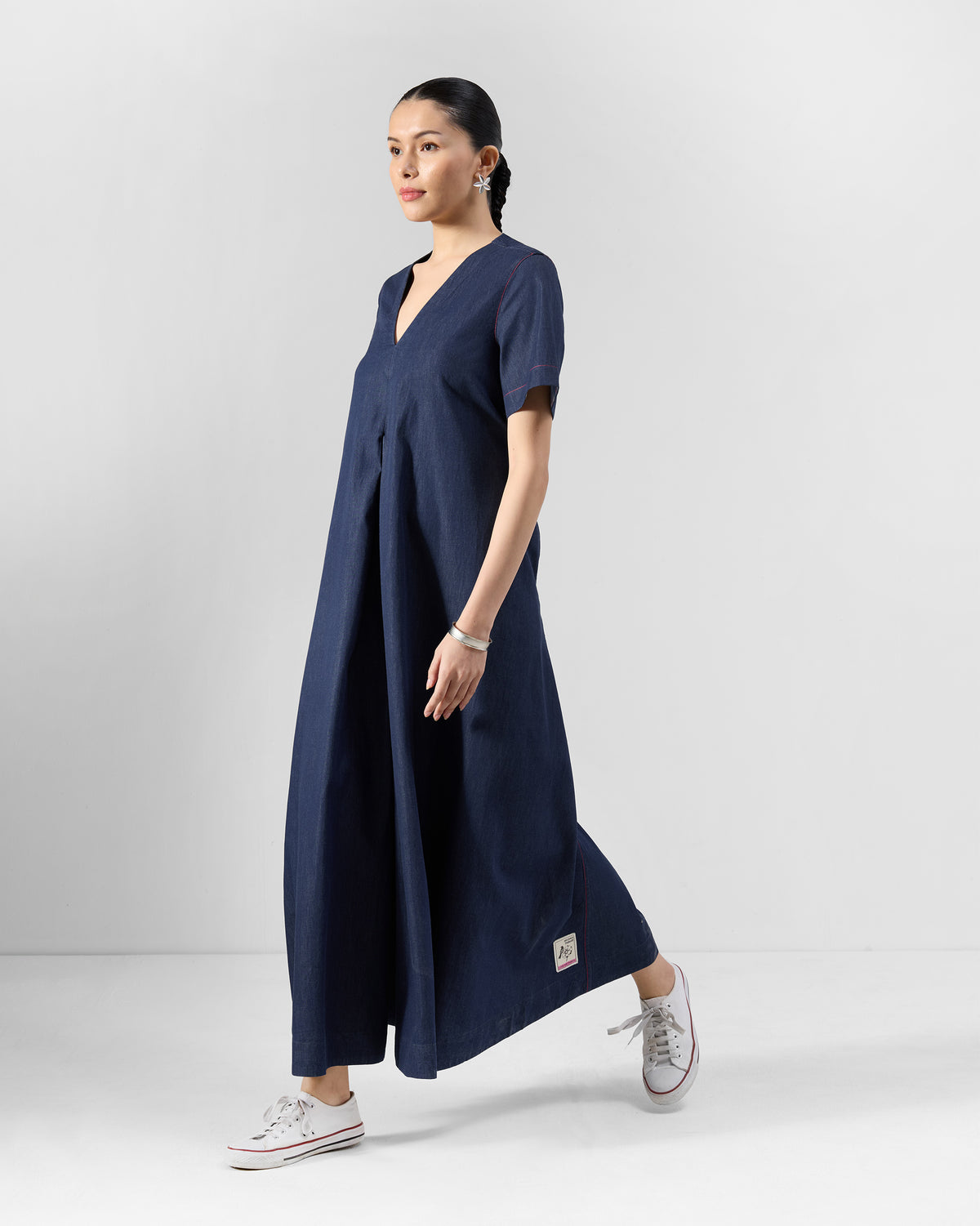 Peru Jumpsuit - Cotton Denim Relaxed Fit