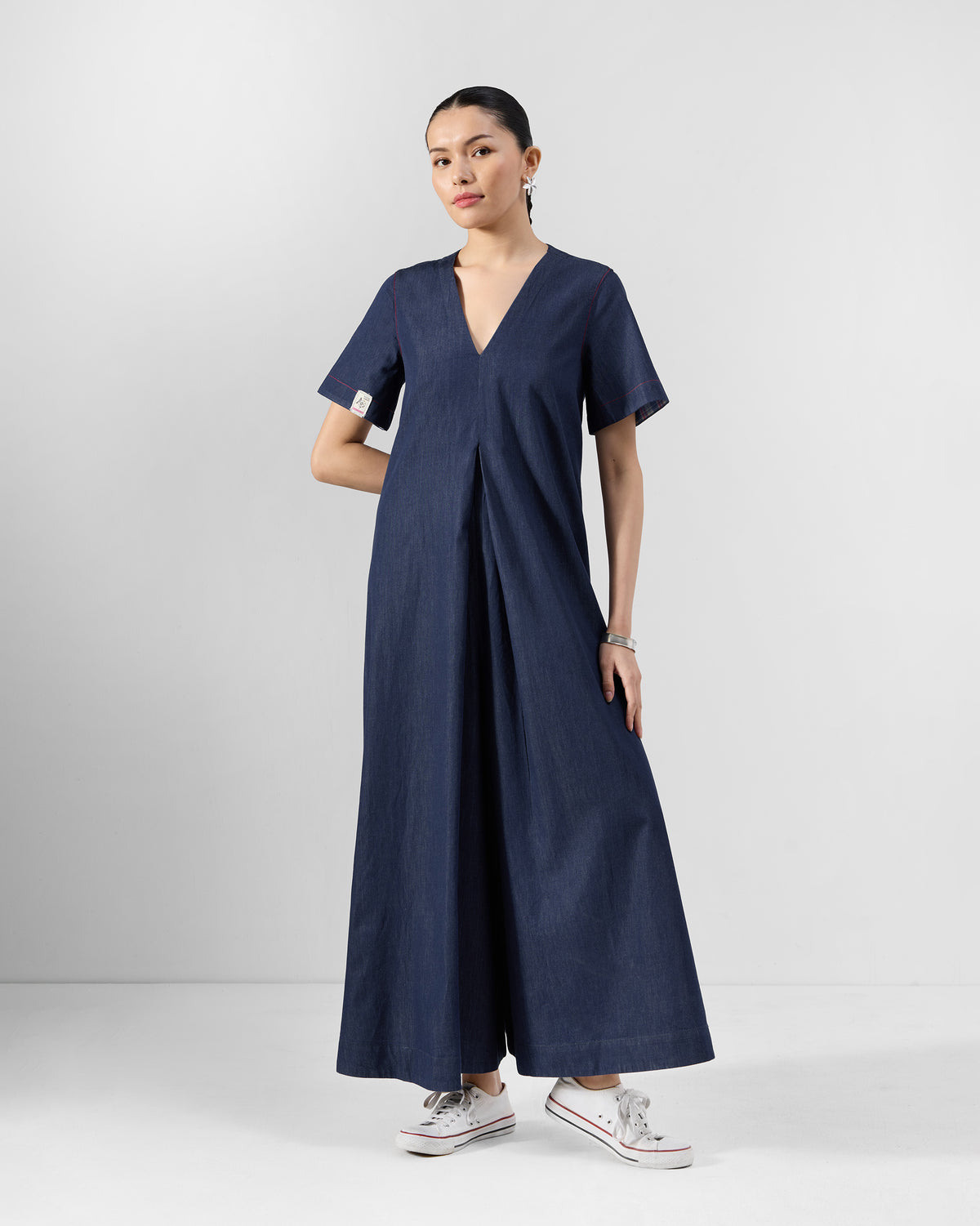 Peru Jumpsuit - Cotton Denim Relaxed Fit