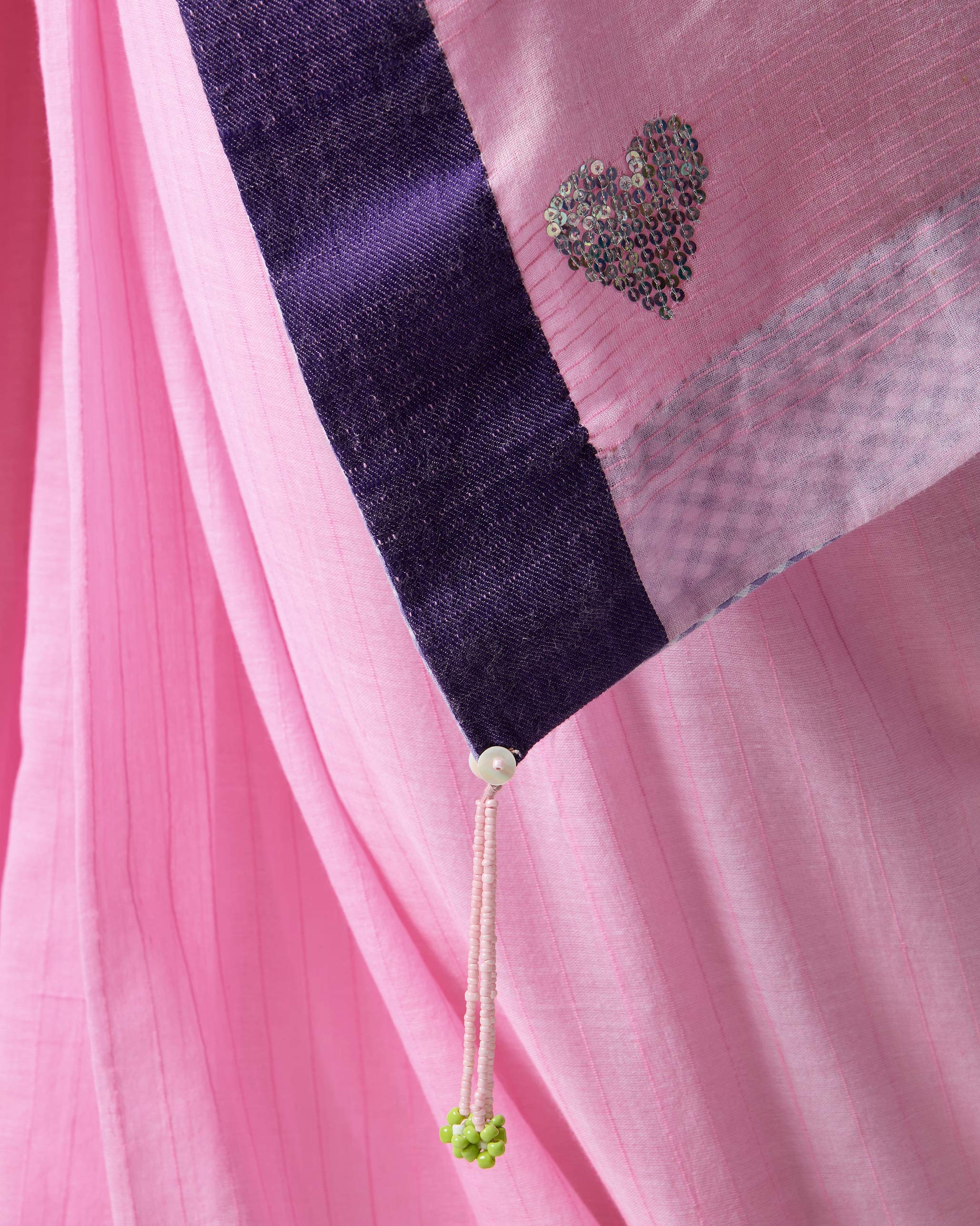 Noor Sari - Pink & Purple